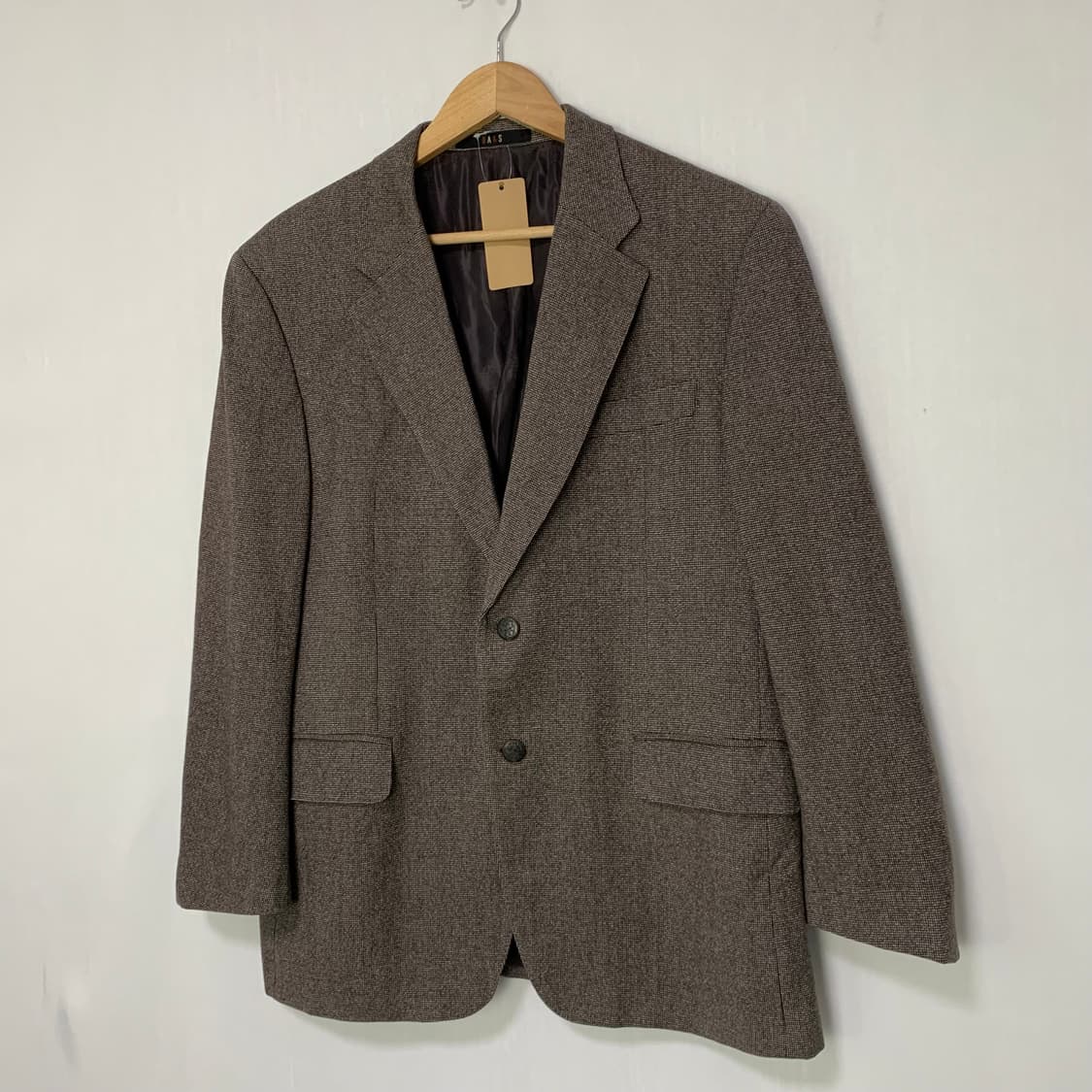 DAKS 캐시미어 혼방 블레이저 브라운 정장 자켓 빈티지 남성 상품이미지2
