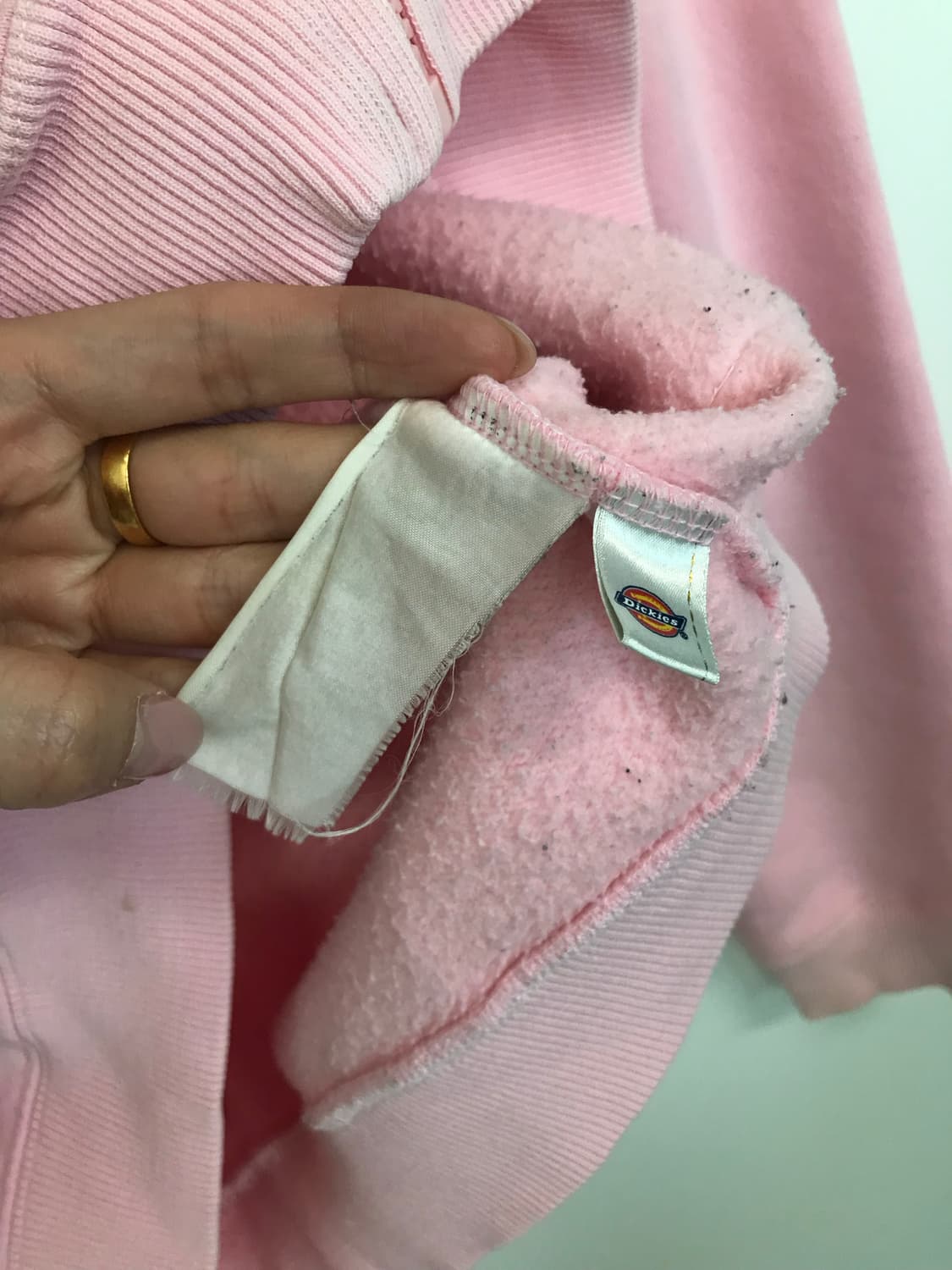 디키즈 백로고 딸기우유 후드집업  상품이미지8