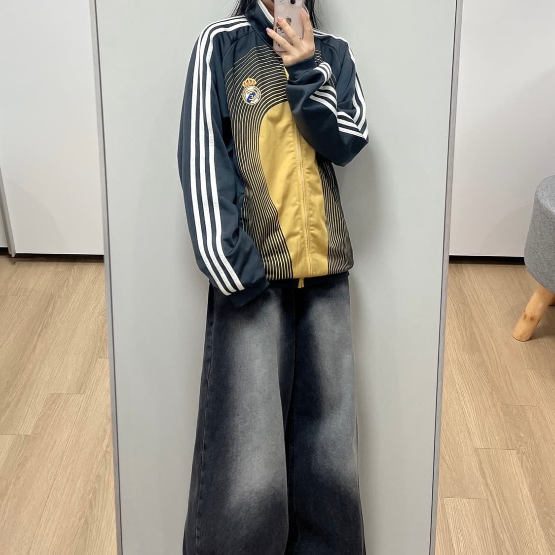 아디다스 06-07 레알마드리드 레트로 트랙탑 져지 상품이미지1