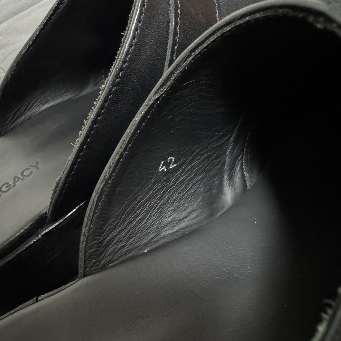 아워레가시 블랙 카미온 뮬 42 사이즈 상품이미지5