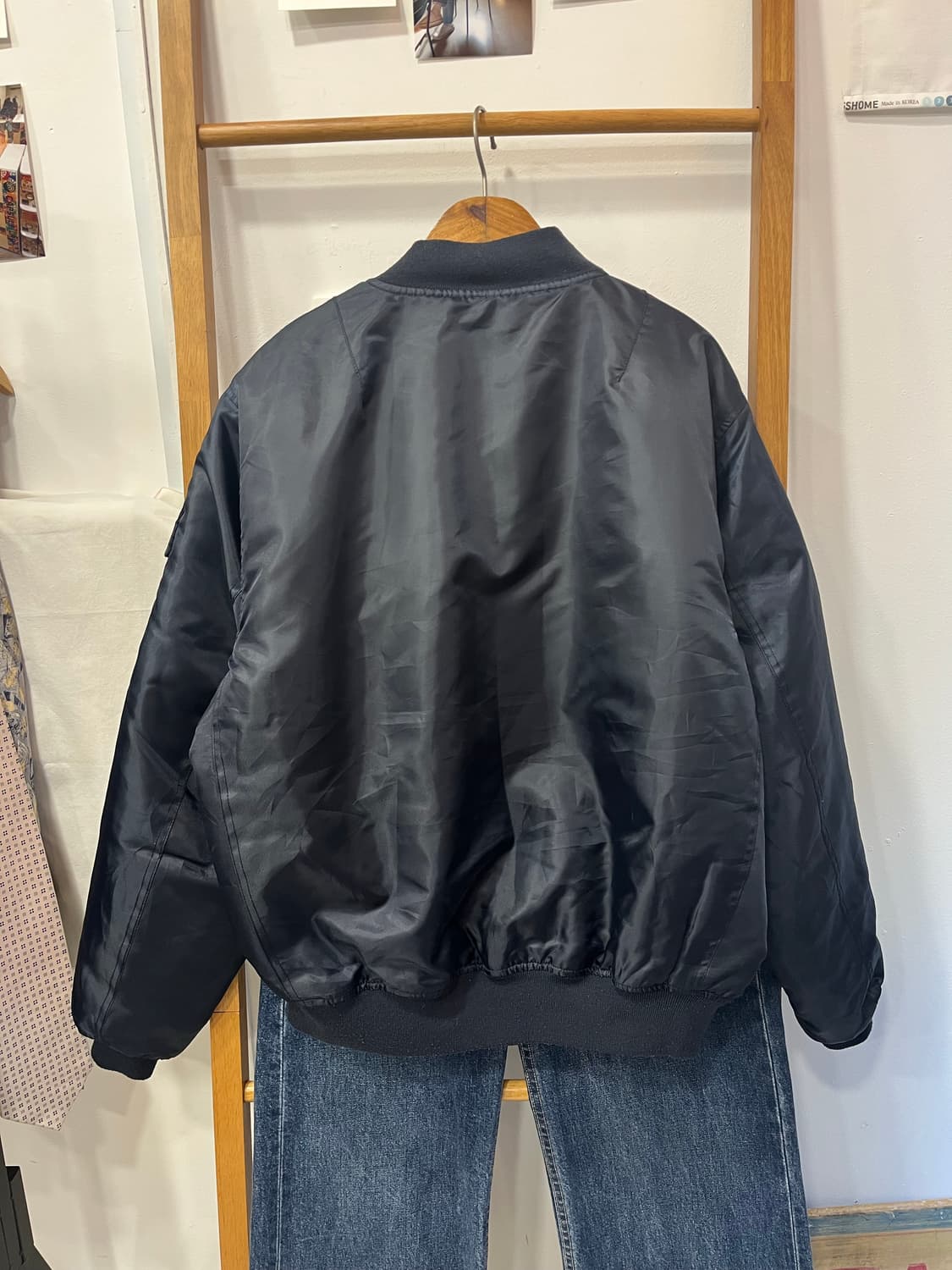 프로액트 네이비 봄버 점퍼 상품이미지2