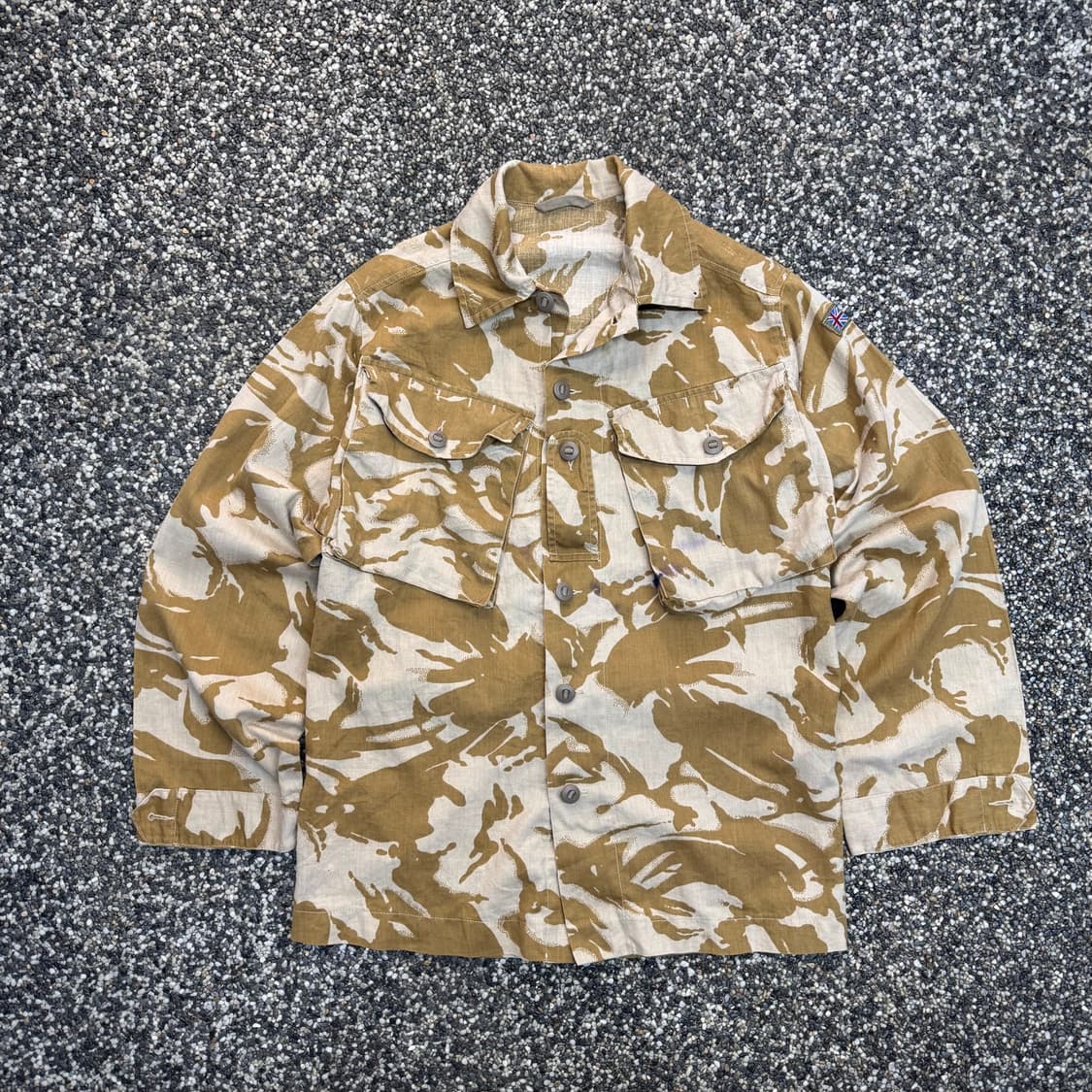 90s 빈티지 영국군 DMP 사막 컴뱃 셔츠 자켓 (L)  상품이미지1