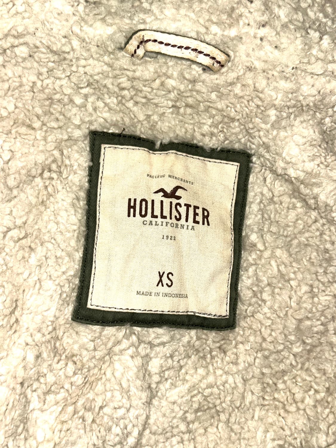 Hollister 홀리스터 카키 울프죠 자켓 xs 상품이미지2