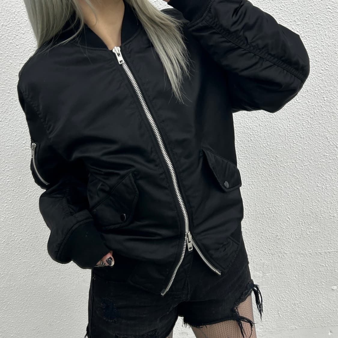 롤링 스튜디오 오버핏 MA-1 봄버 자켓 S ( 발매가 24만6000 원 상품이미지1