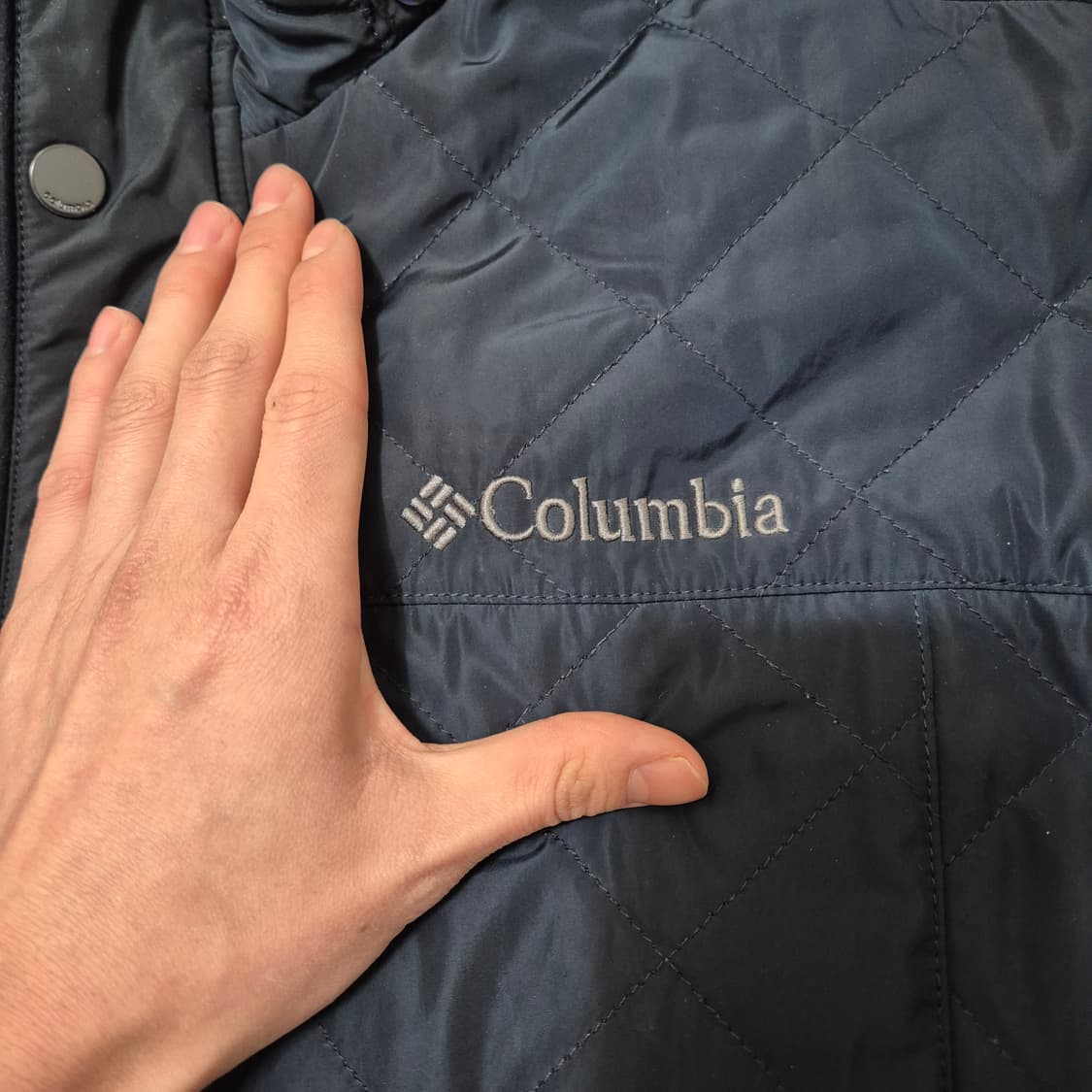 컬럼비아 남성 옴니히트 누빔 경량패딩 점퍼 L(100) 상품이미지5