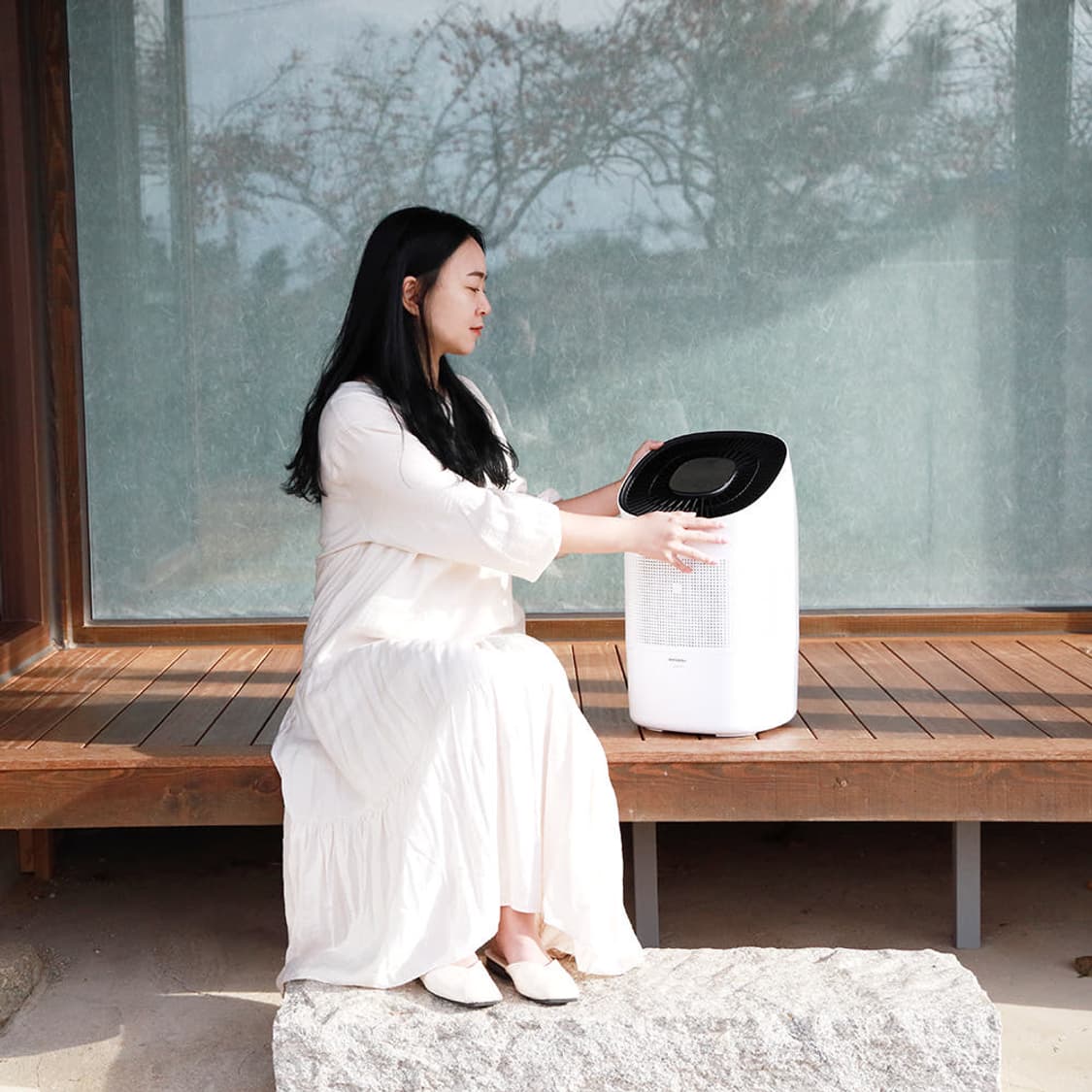 제로웰 대용량 자연 기화식 가습기 ZWH-820W 화이트 상품이미지7