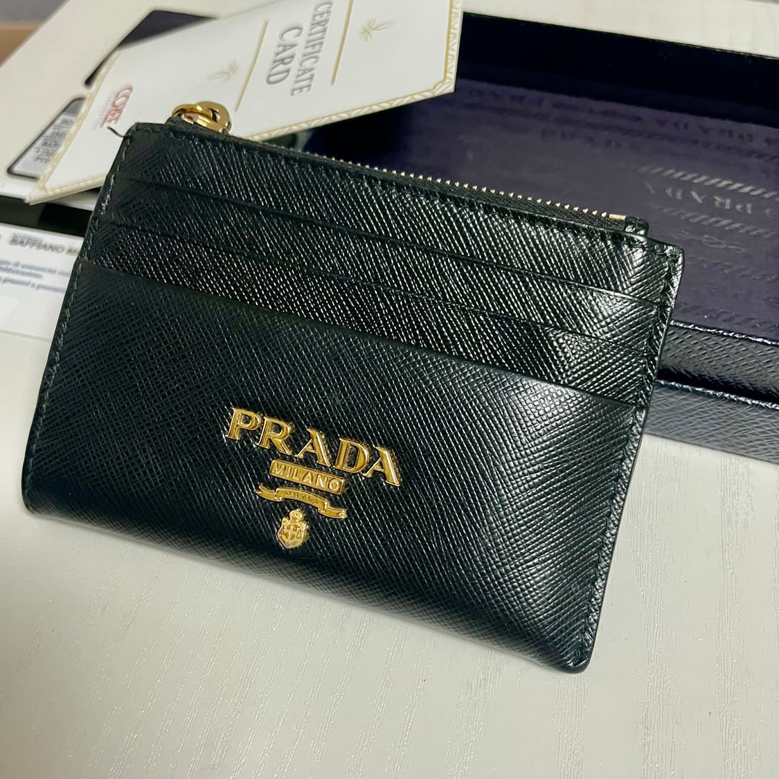 프라다 사피아노 카드지갑 풀세트 상품이미지4