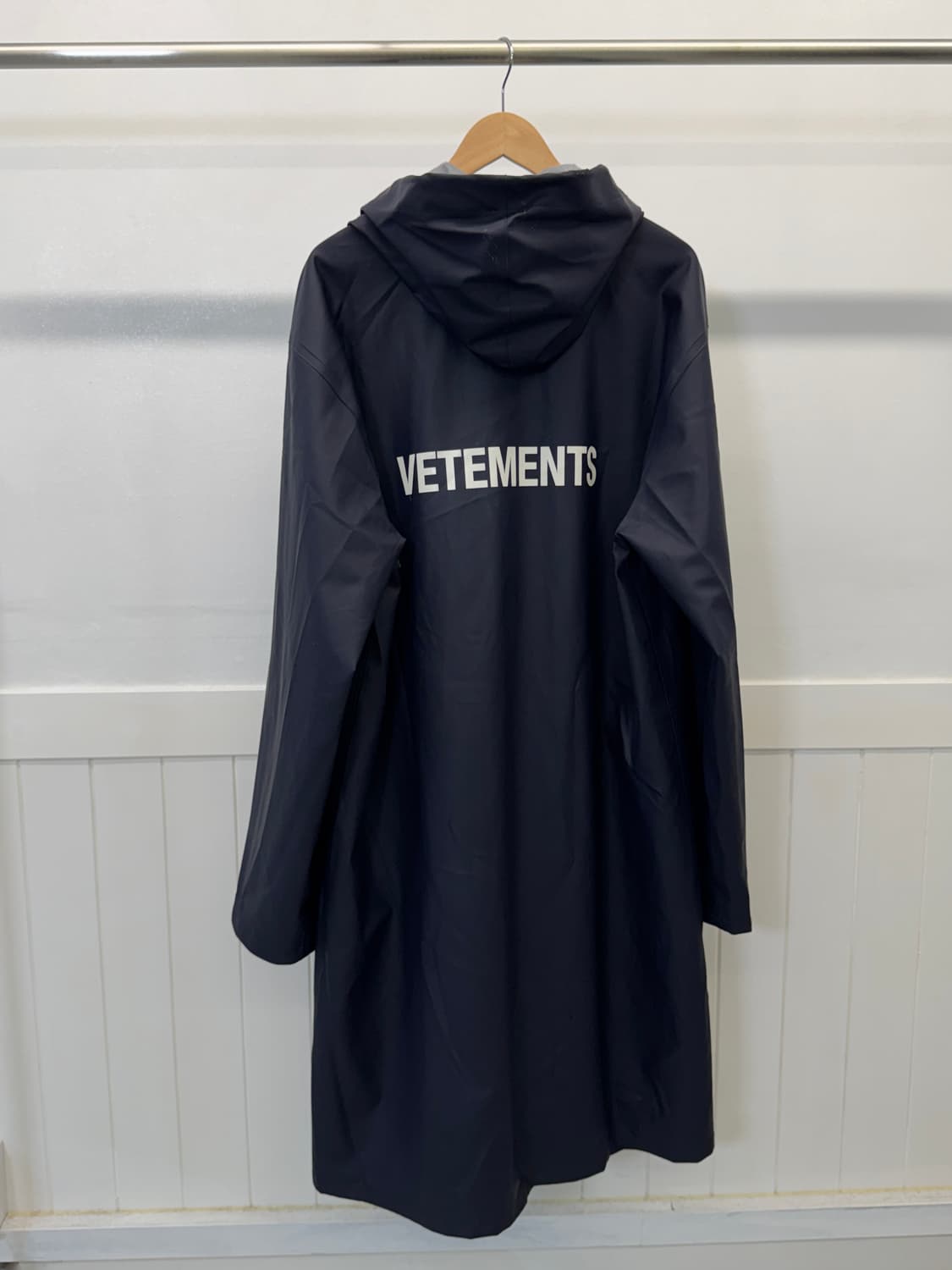 베트멍 pvc 레인코트 네이비 상품이미지2