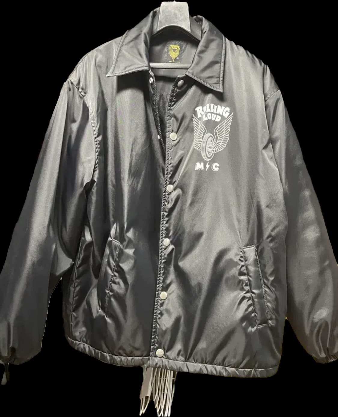 1) 롤링라우드 나일론 코치자켓 블랙 상품이미지1