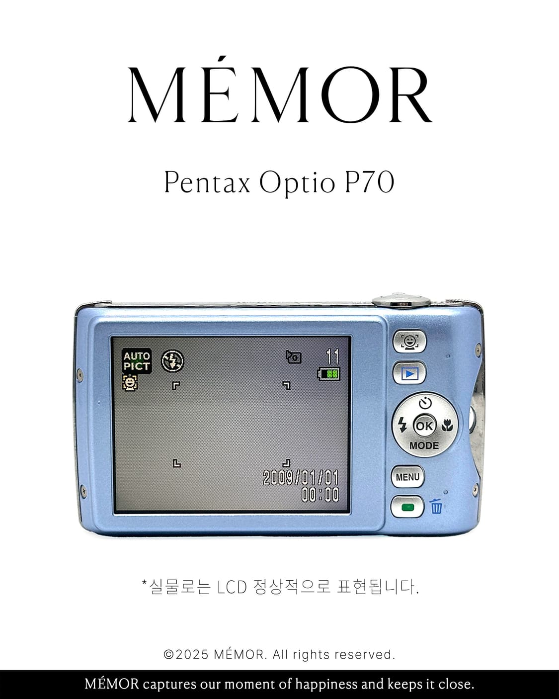 입문자추천/한국어지원✨Pentax Optio P70 펜탁스 디카 카메라 상품이미지5