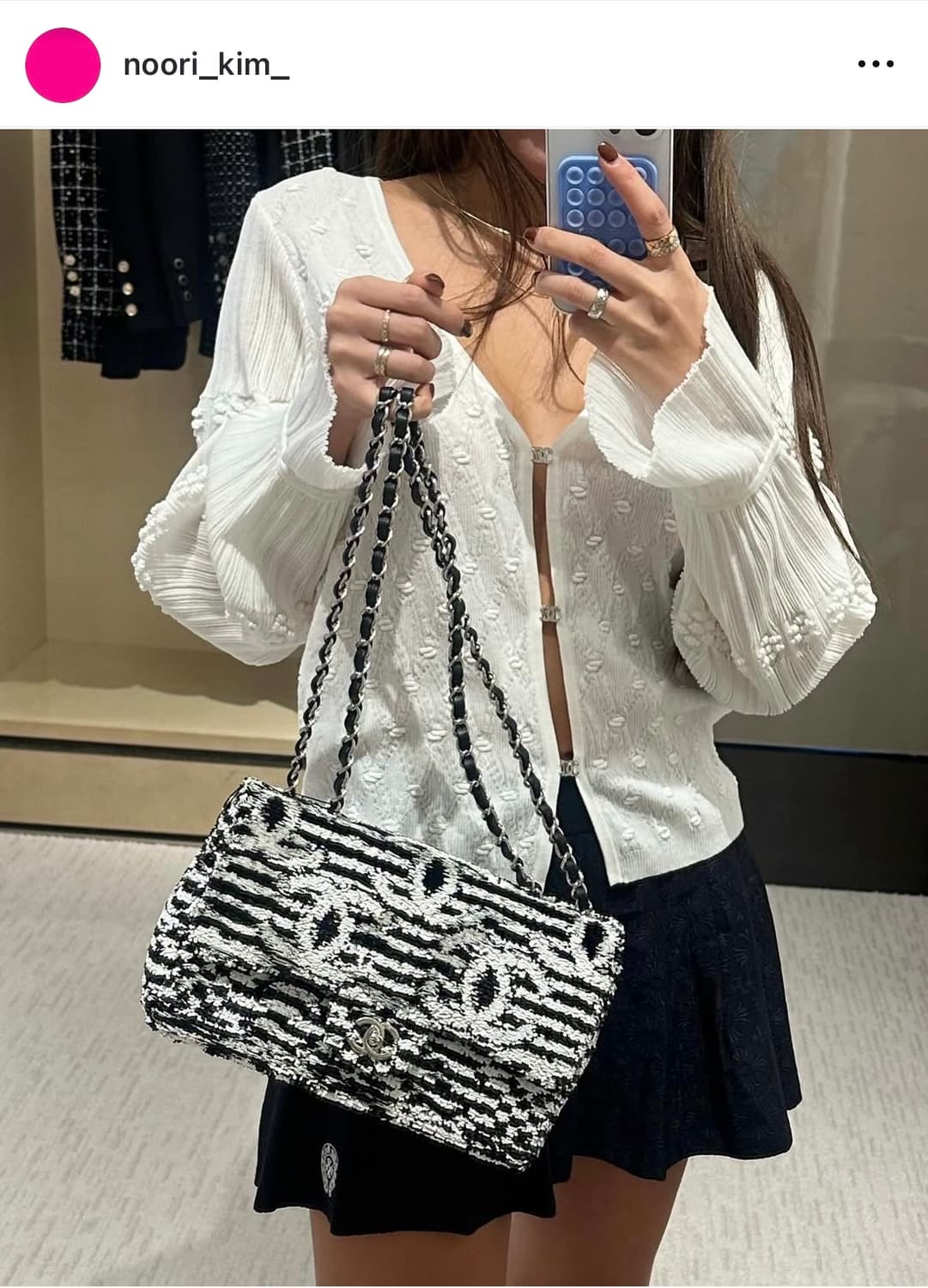 크롬하츠 플리츠 스커트  상품이미지4