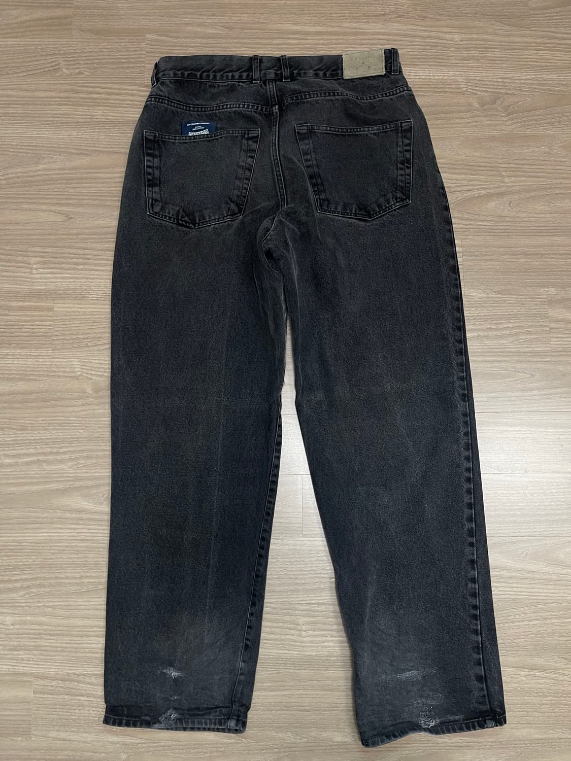 (M)팝트 poptradingcompany drs denim black  상품이미지3