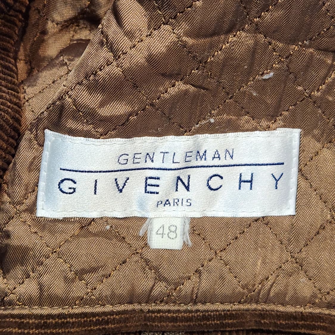 지방시 Gentleman 코듀로이 카라 자켓 (48) 상품이미지3