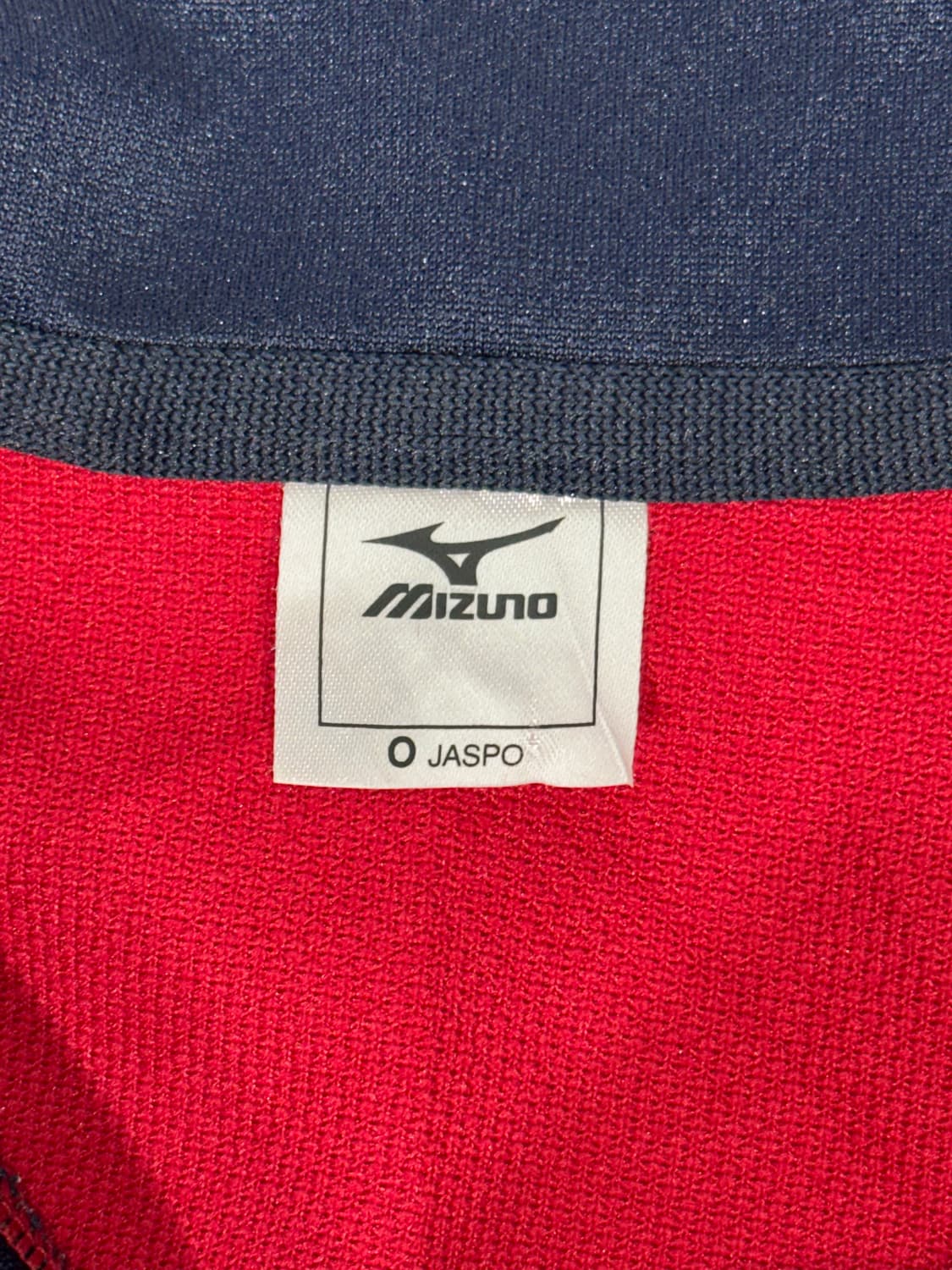 미즈노 레드 화이트 사이드 라인 오버핏 트랙탑 져지 L 상품이미지7