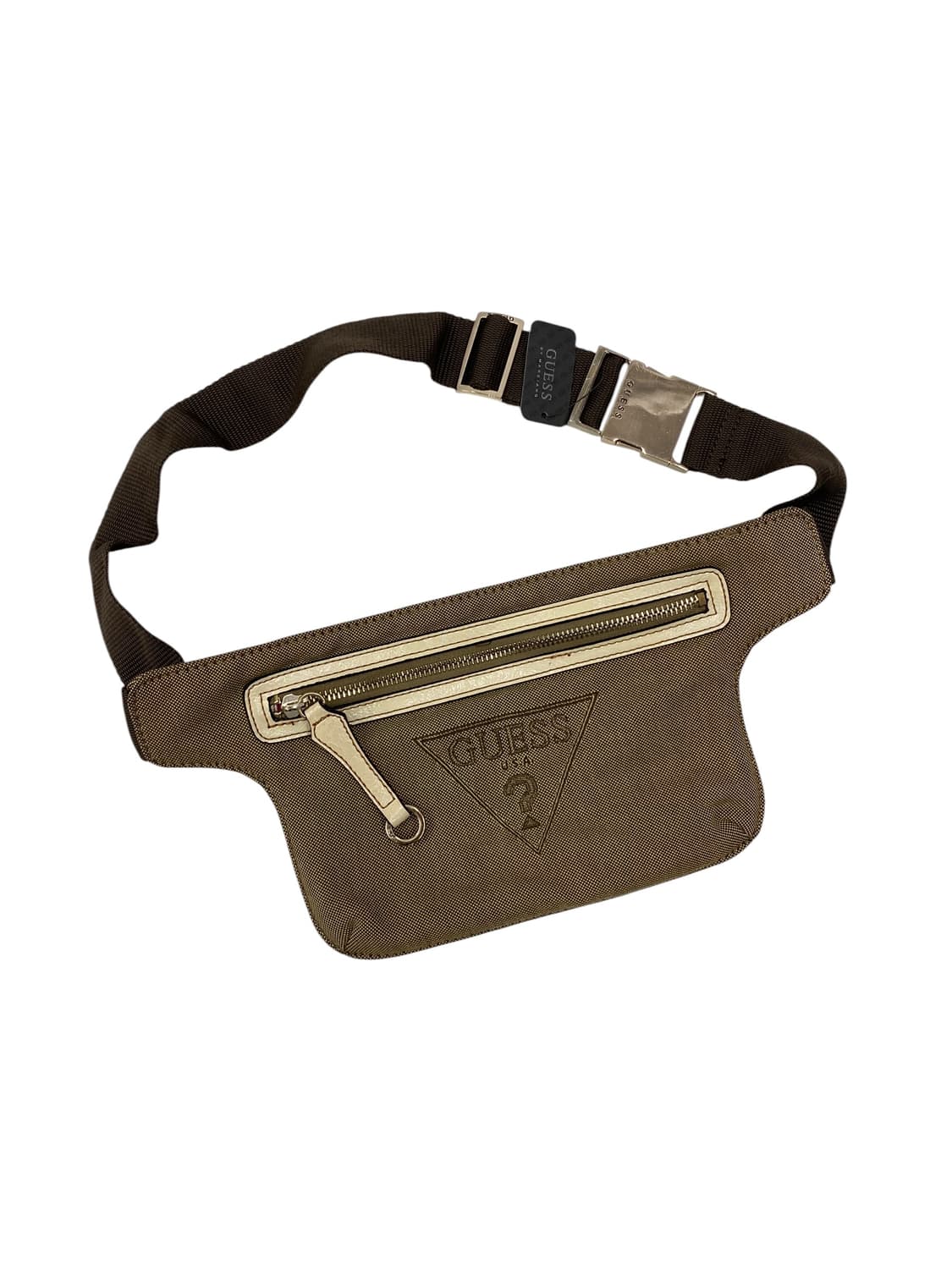 게스 브라운 힙색 벨트백 상품이미지1