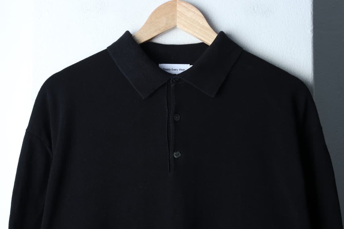 (XL-2XL) 스테디 에브리웨어 반팔 카라 티셔츠 니트-7B78 상품이미지3