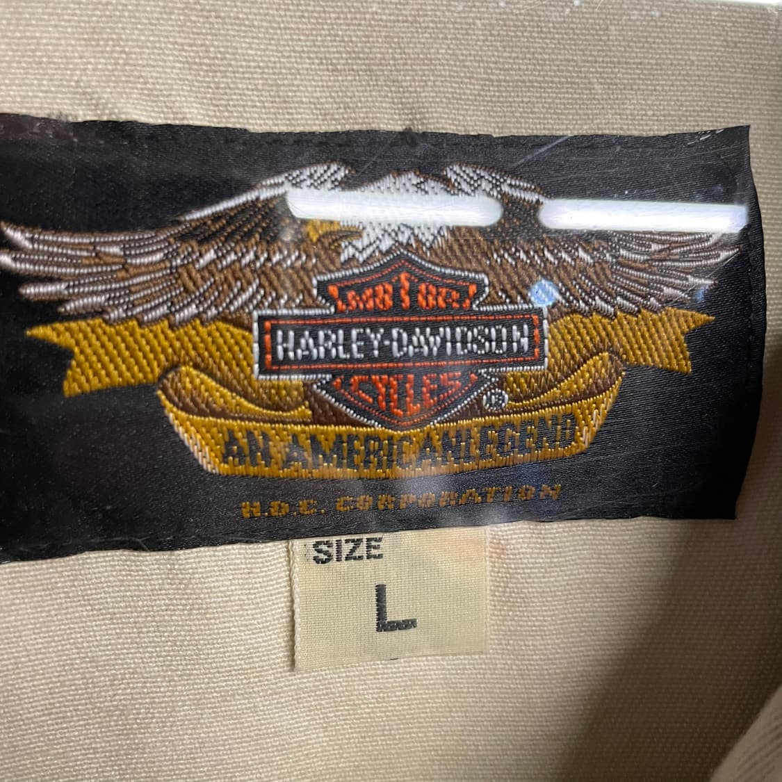 90s 할리 데이비슨 스펠아웃 자켓 상품이미지10