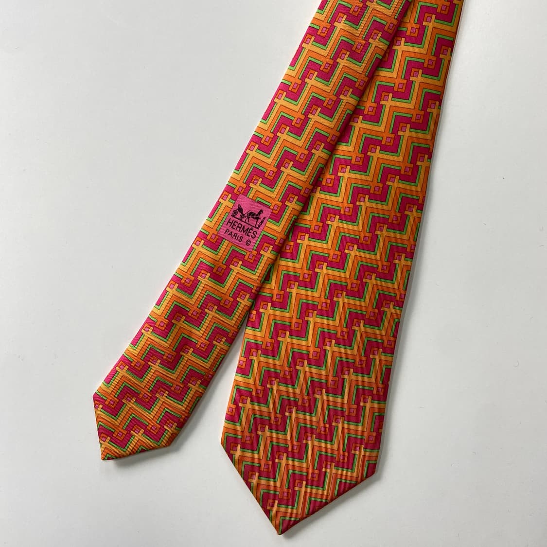 에르메스 명품 정품 넥타이(HERMES) 8cm 상품이미지2