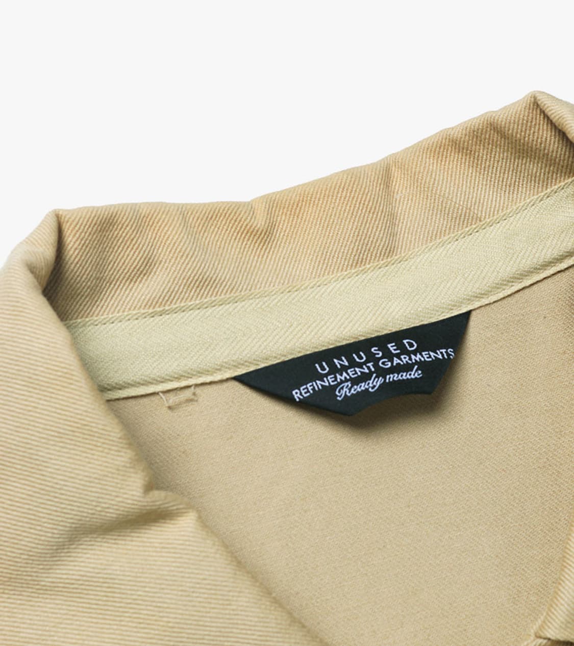 UNUSED - CUT OFF COTTON JACKET 상품이미지5