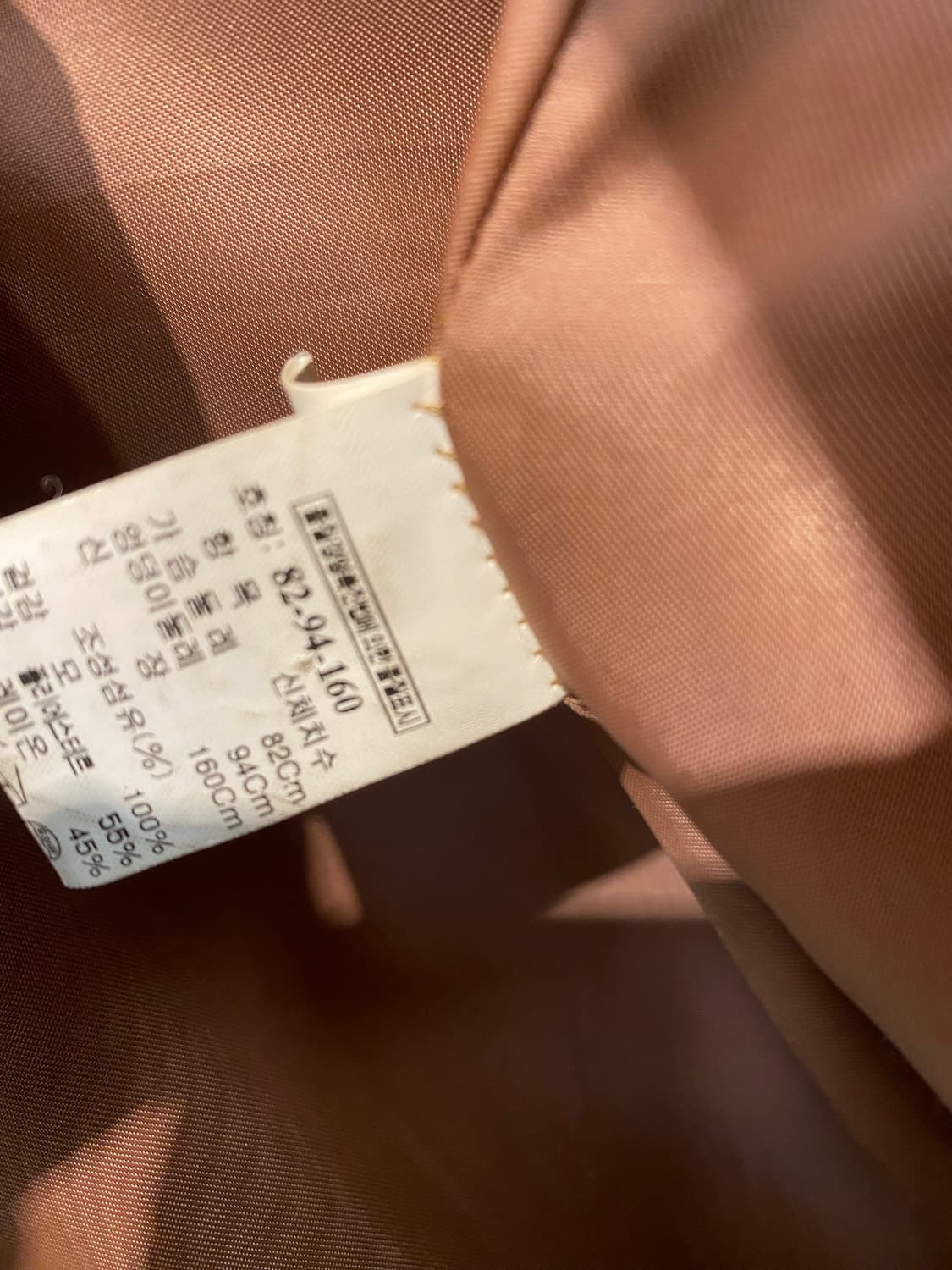 TIME 타임 후드 숏 자켓 카멜색 상품이미지5