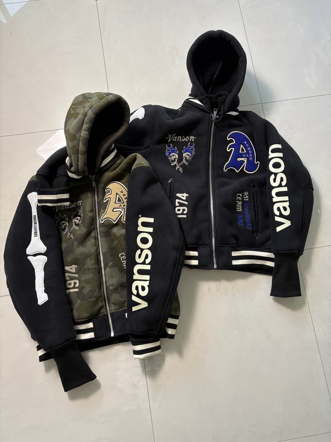 예약/ X AAO crop varsity jacket 크롭 바시티 자켓 상품이미지1