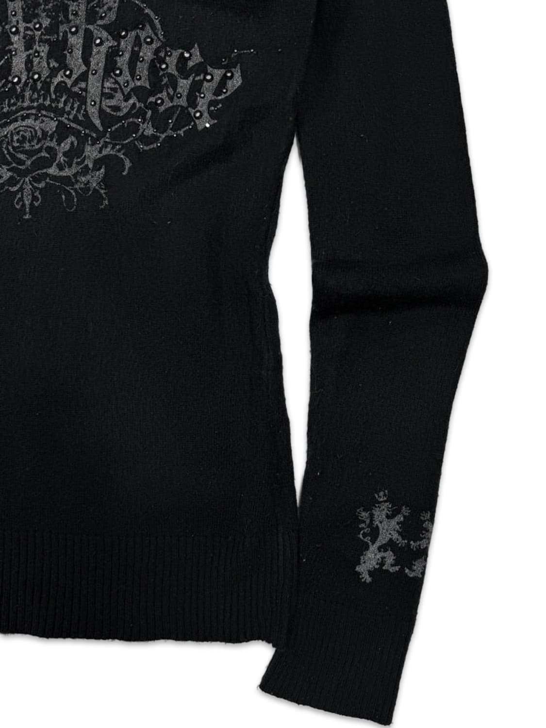 빈티지 Glitz 글리츠 펑크 니트 상품이미지3