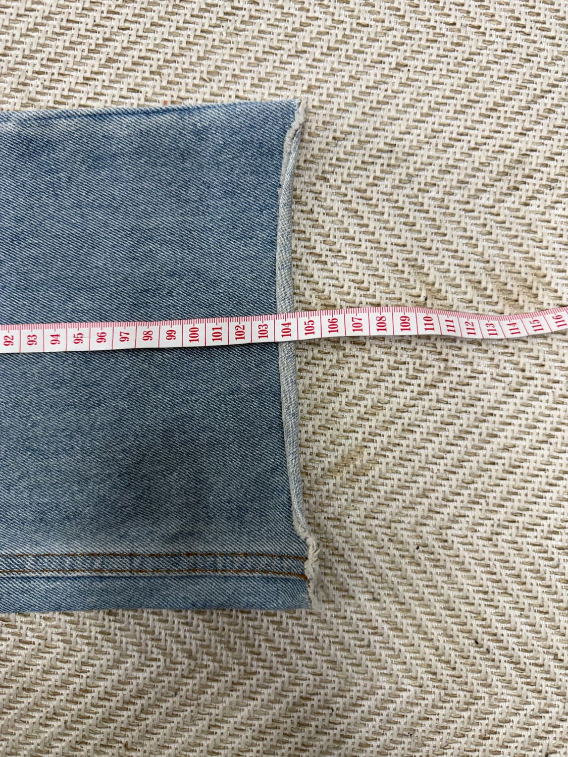 정품) 렉토 여성 데님 와이드 팬츠 S(27-28) 상품이미지8