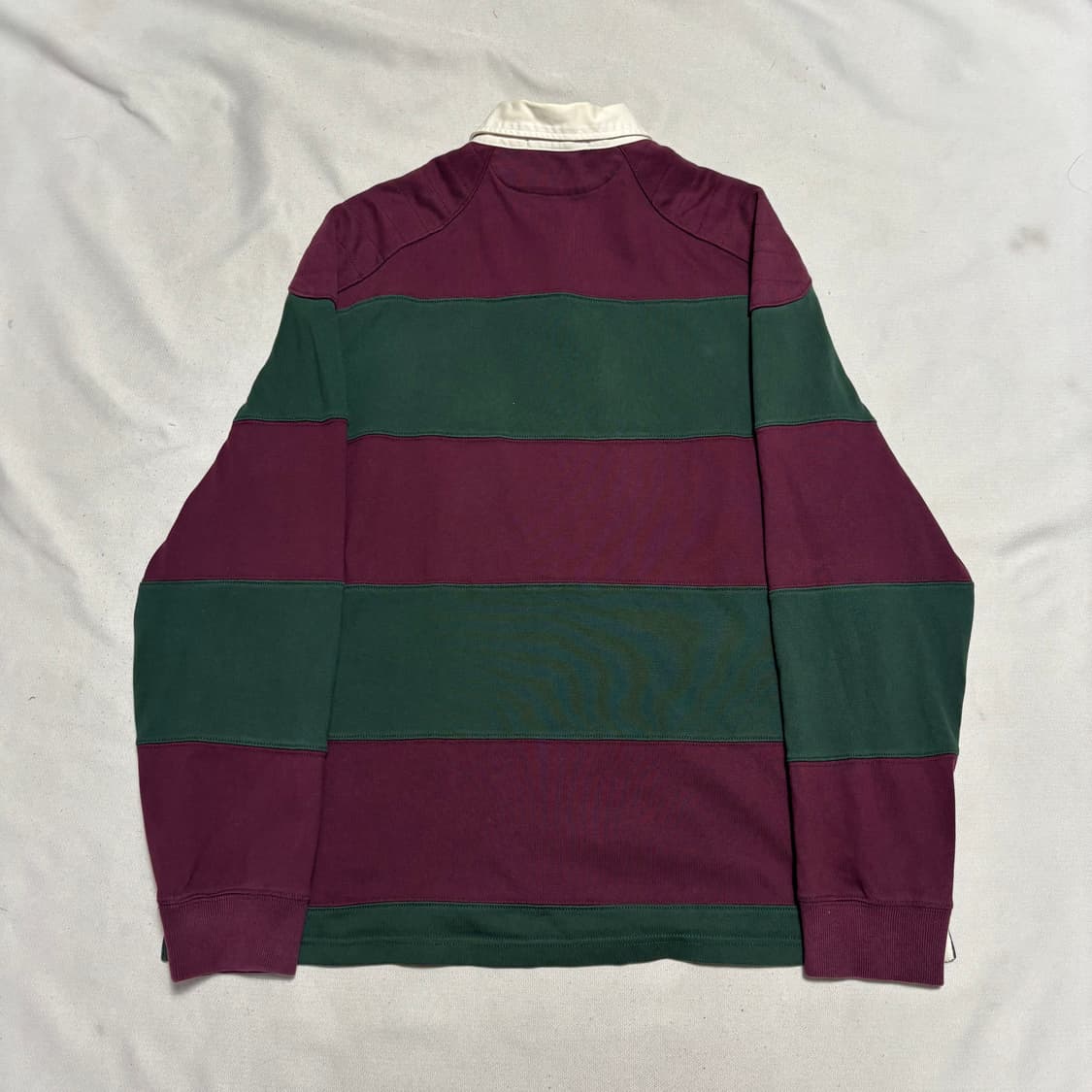 M 폴로랄프로렌 옐로우 포니 스트라이프 럭비 티셔츠 상품이미지3