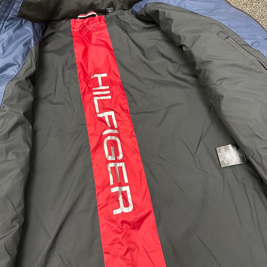 타미힐피거 푸퍼 패딩 점퍼 네이비 L 상품이미지8