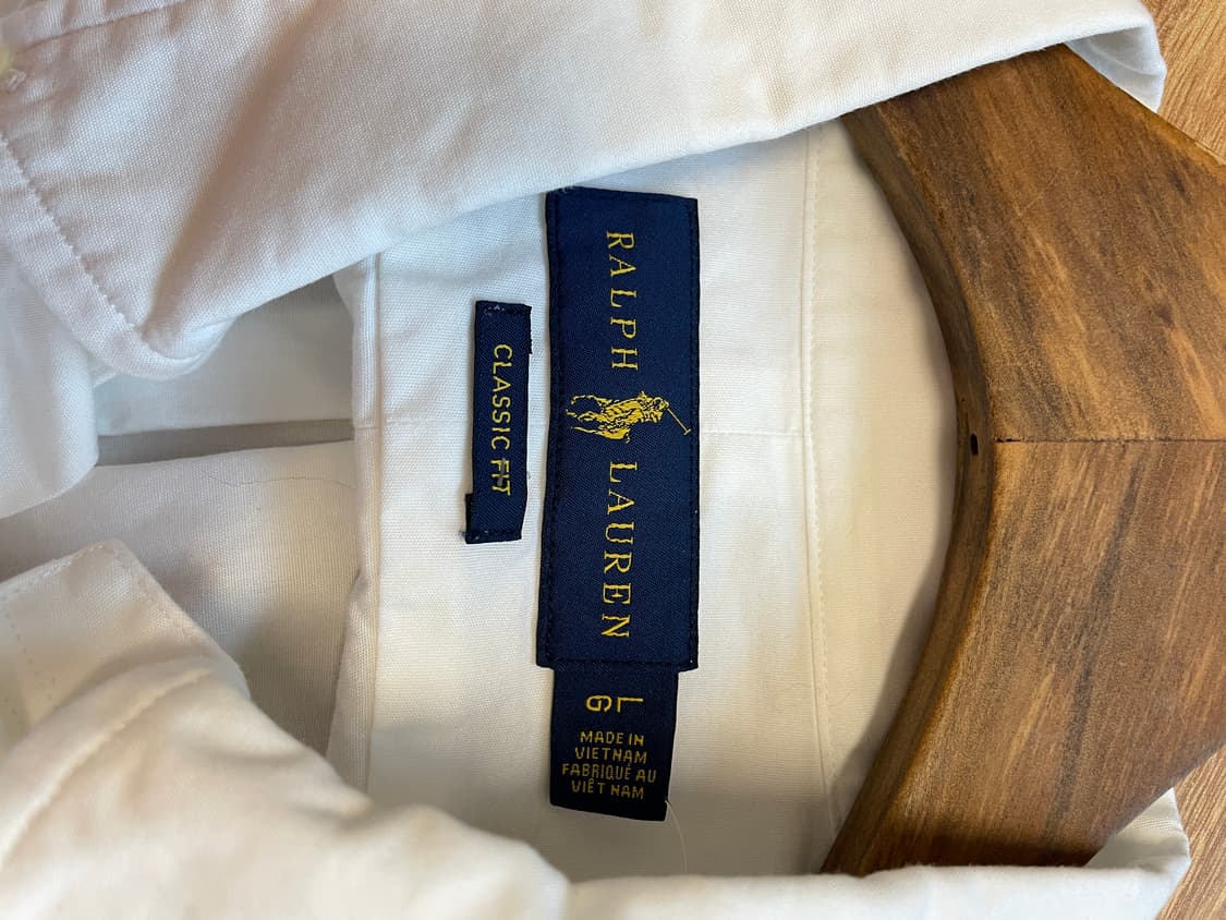 폴로 랄프로렌 화이트 셔츠 상품이미지4