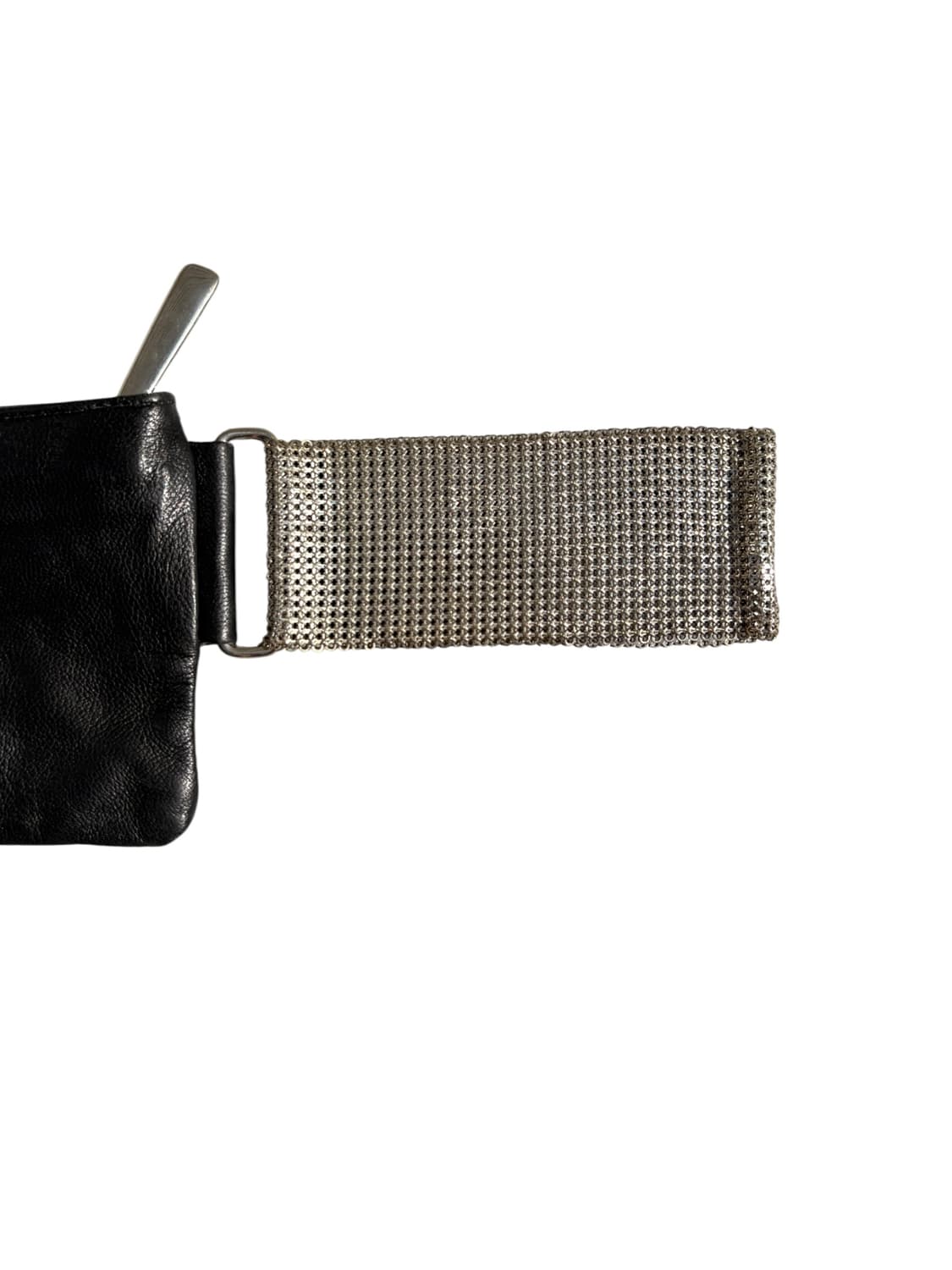 Metal mesh leather mini bag  상품이미지3