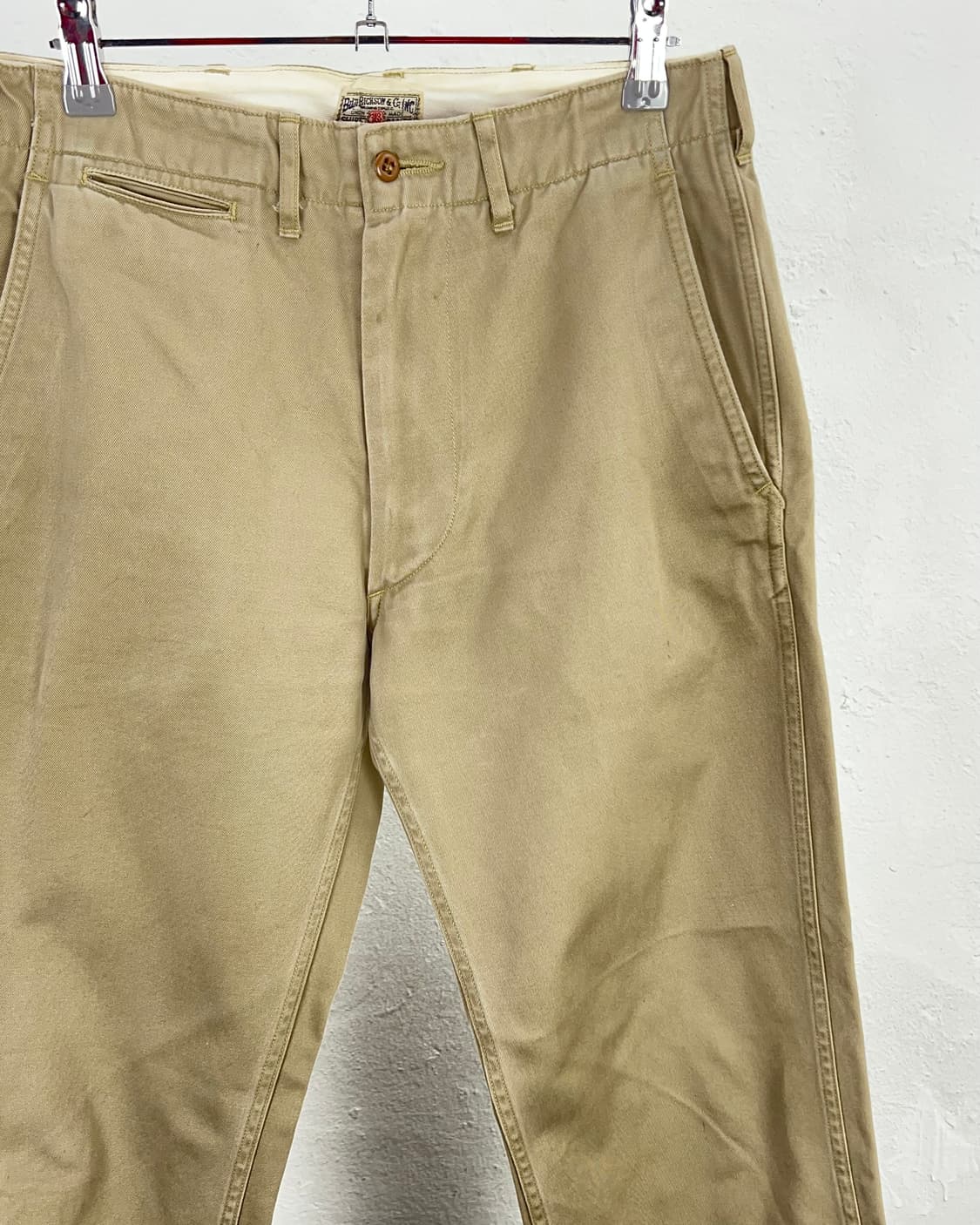 버즈 릭슨 오리지널 스펙 원 워시 베이지 치노 팬츠 상품이미지3