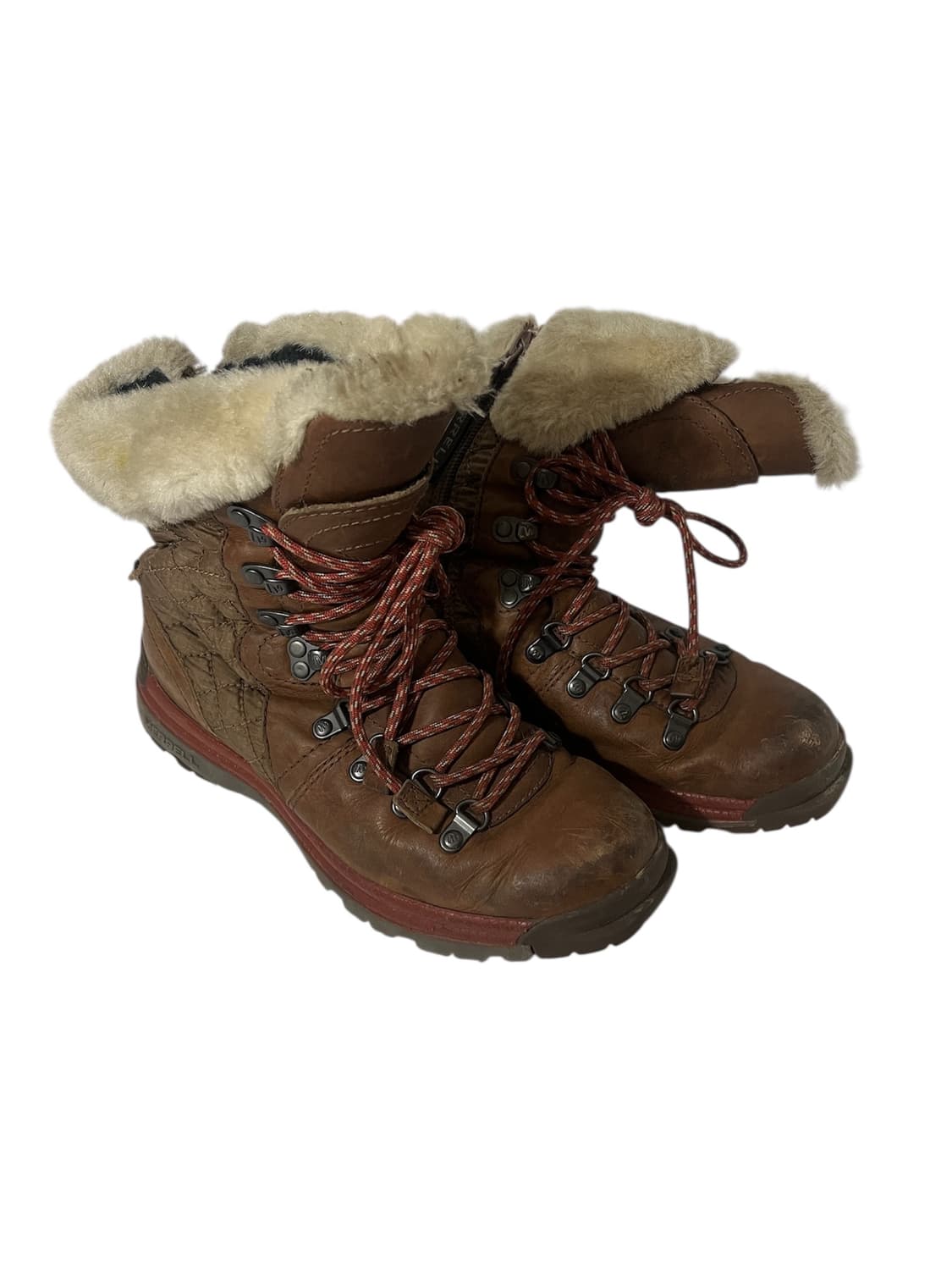 Merrell 빈티지 퍼 안감 하이킹 부츠 245 상품이미지1