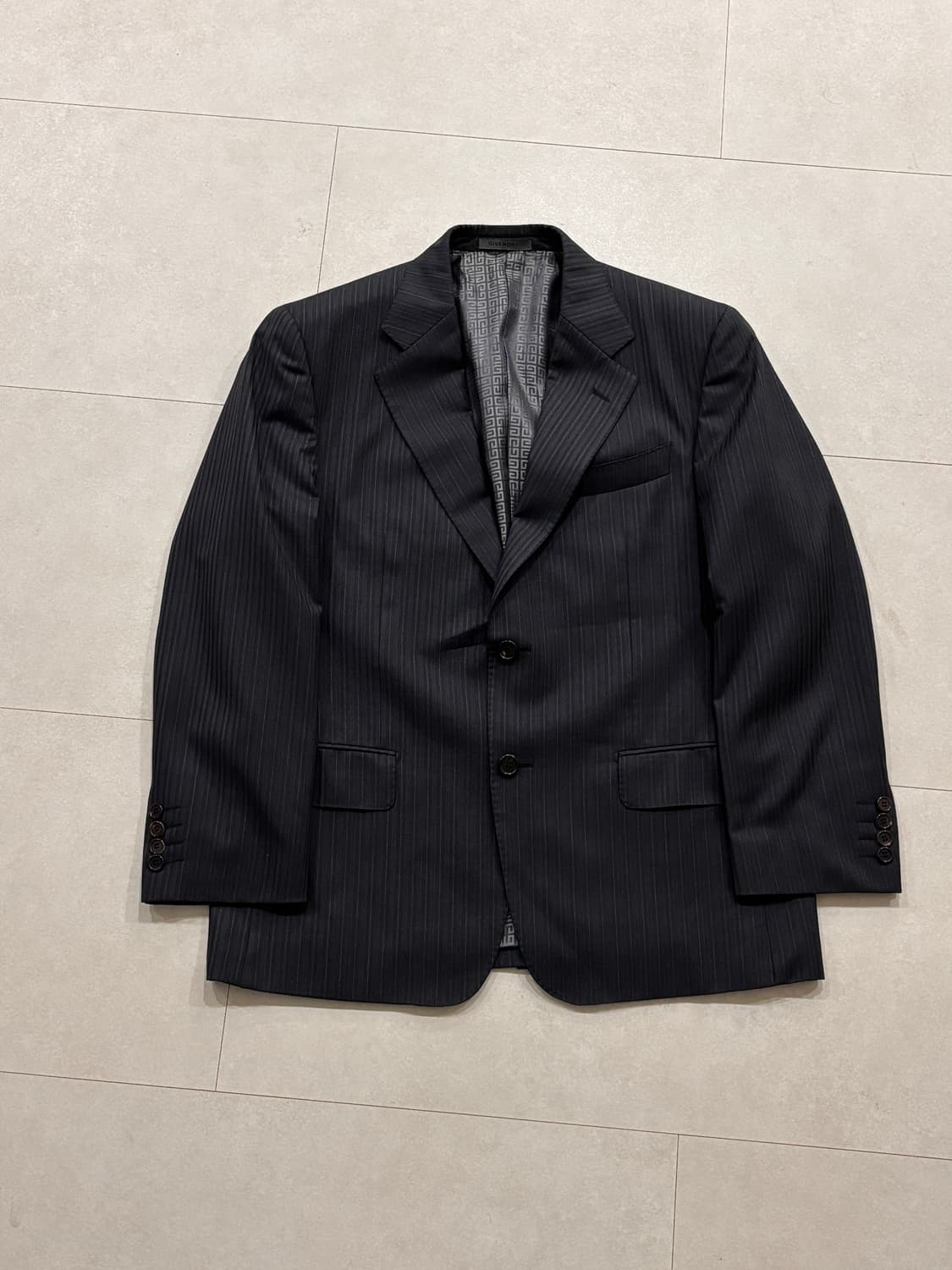 00s Vintage Givenchy Archive 모노그램 블레이저 상품이미지1