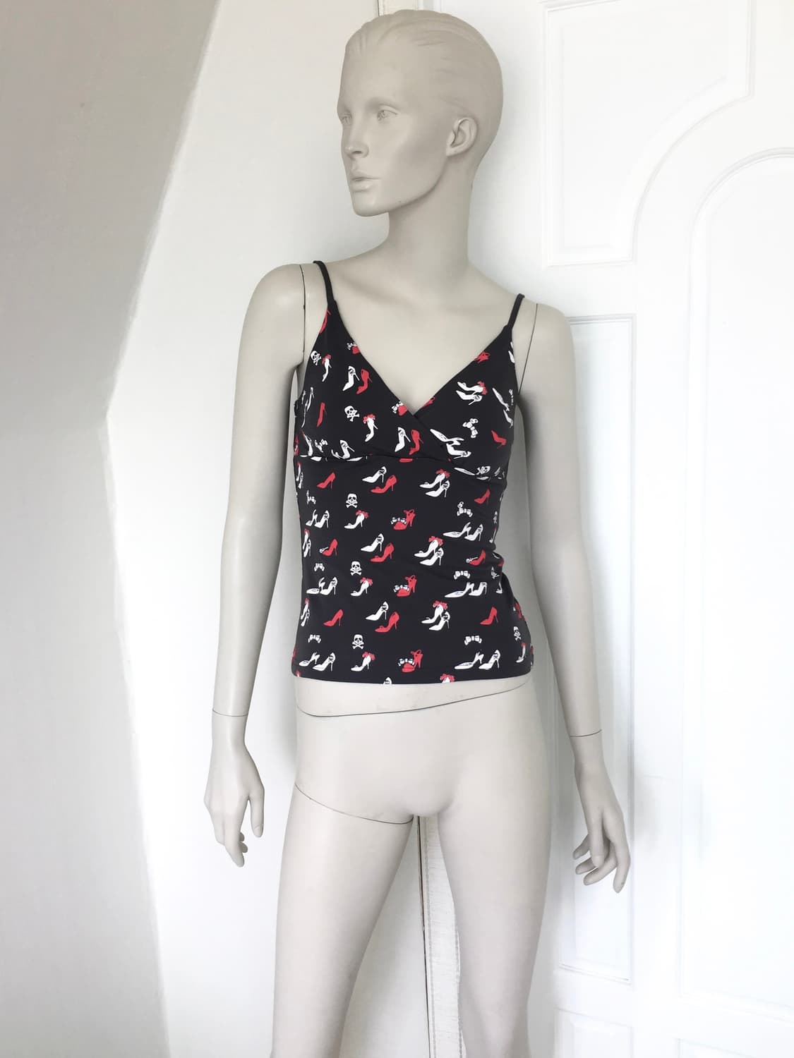 High Heel & Skull Graphic Tank 상품이미지3