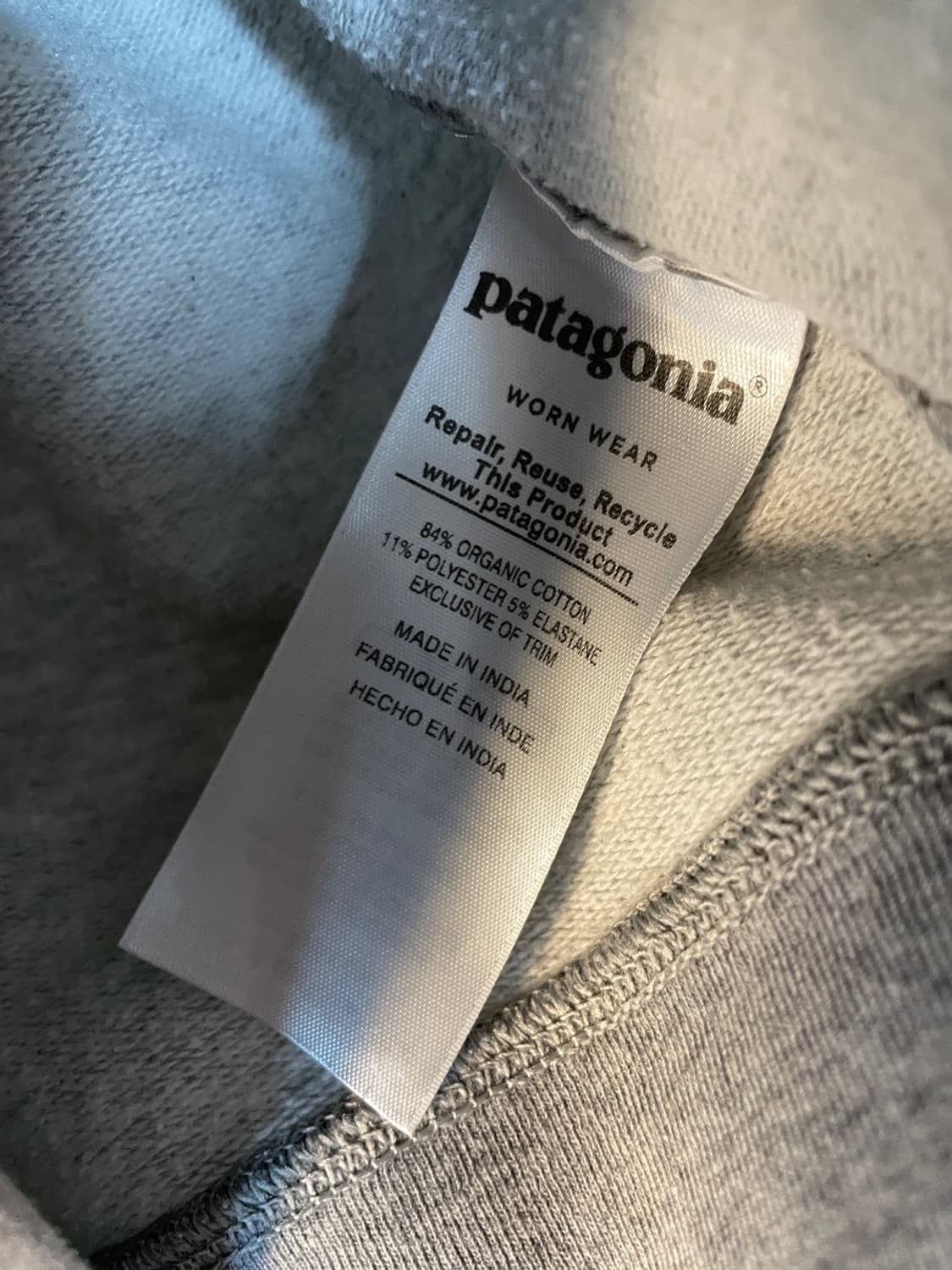 파타고니아 오가닉 코튼 맨투맨  상품이미지7