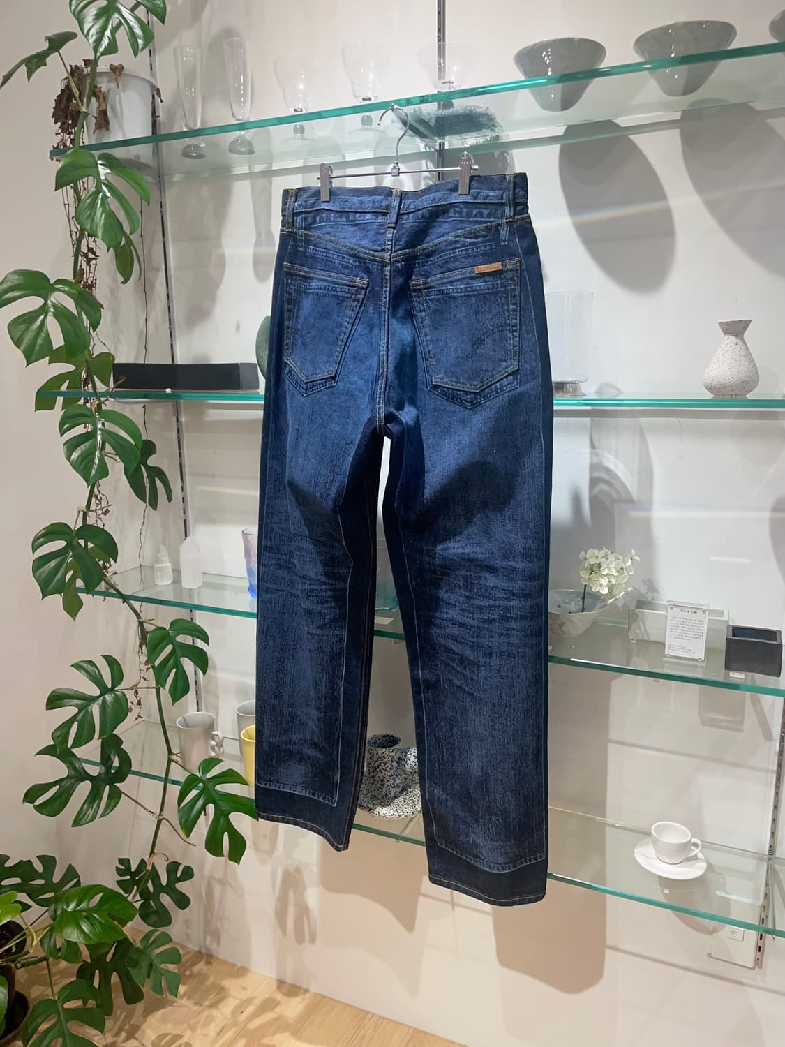 YOKE laser processed 5p denim pants 상품이미지5