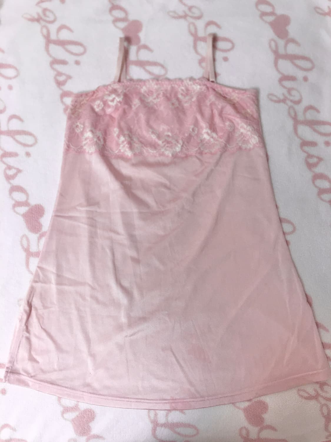 쿨핑크 플라워 레이스 슬립 원피스 히메갸루 리즈리사 트랄라라 잉그니 상품이미지1