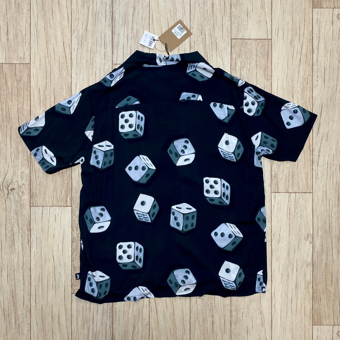 스투시 / 다이스 패턴 셔츠 / 블랙 / L 상품이미지2