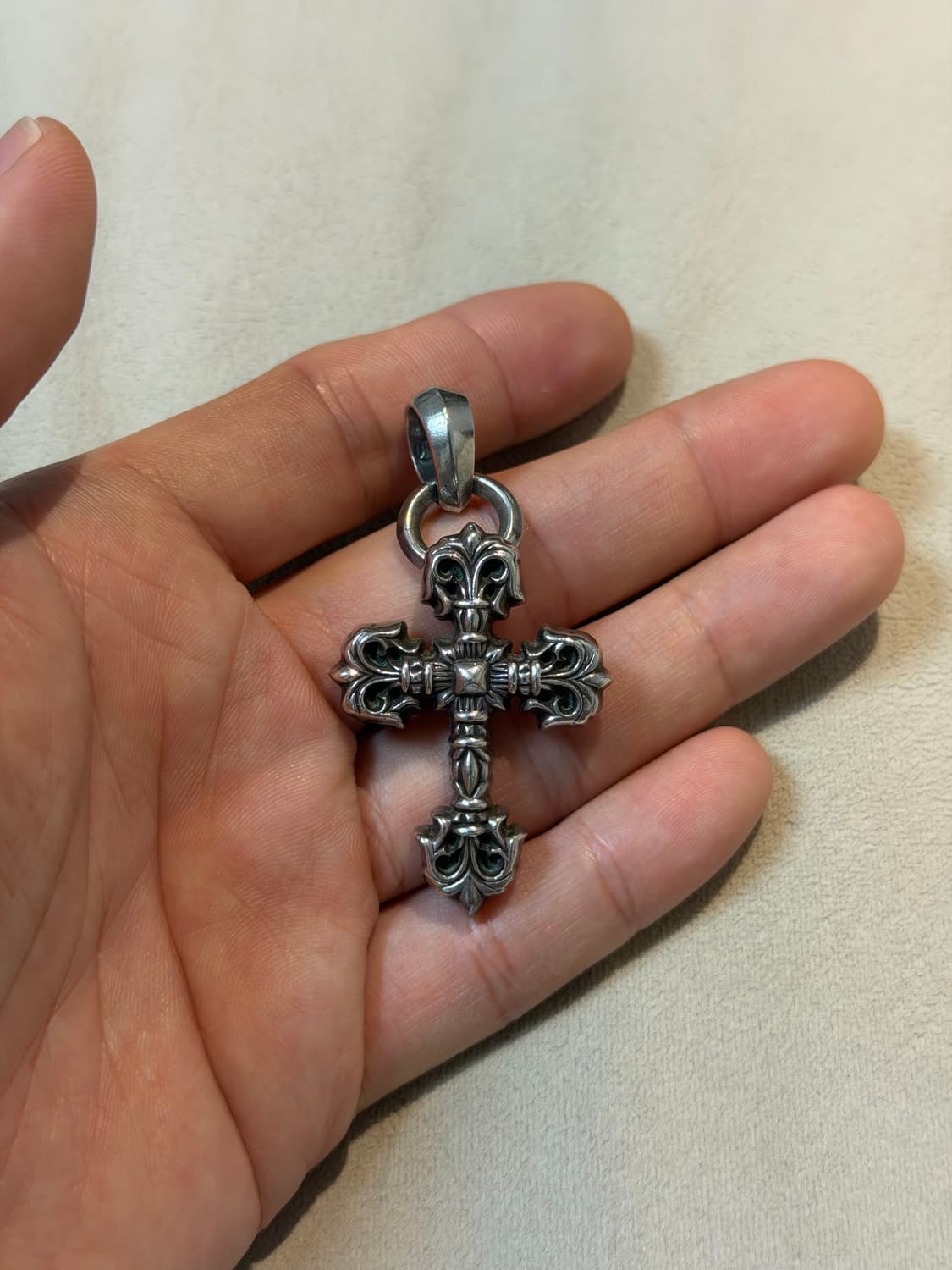 크롬하츠 필리그리 베일+페이퍼체인 24인치 일괄 상품이미지2