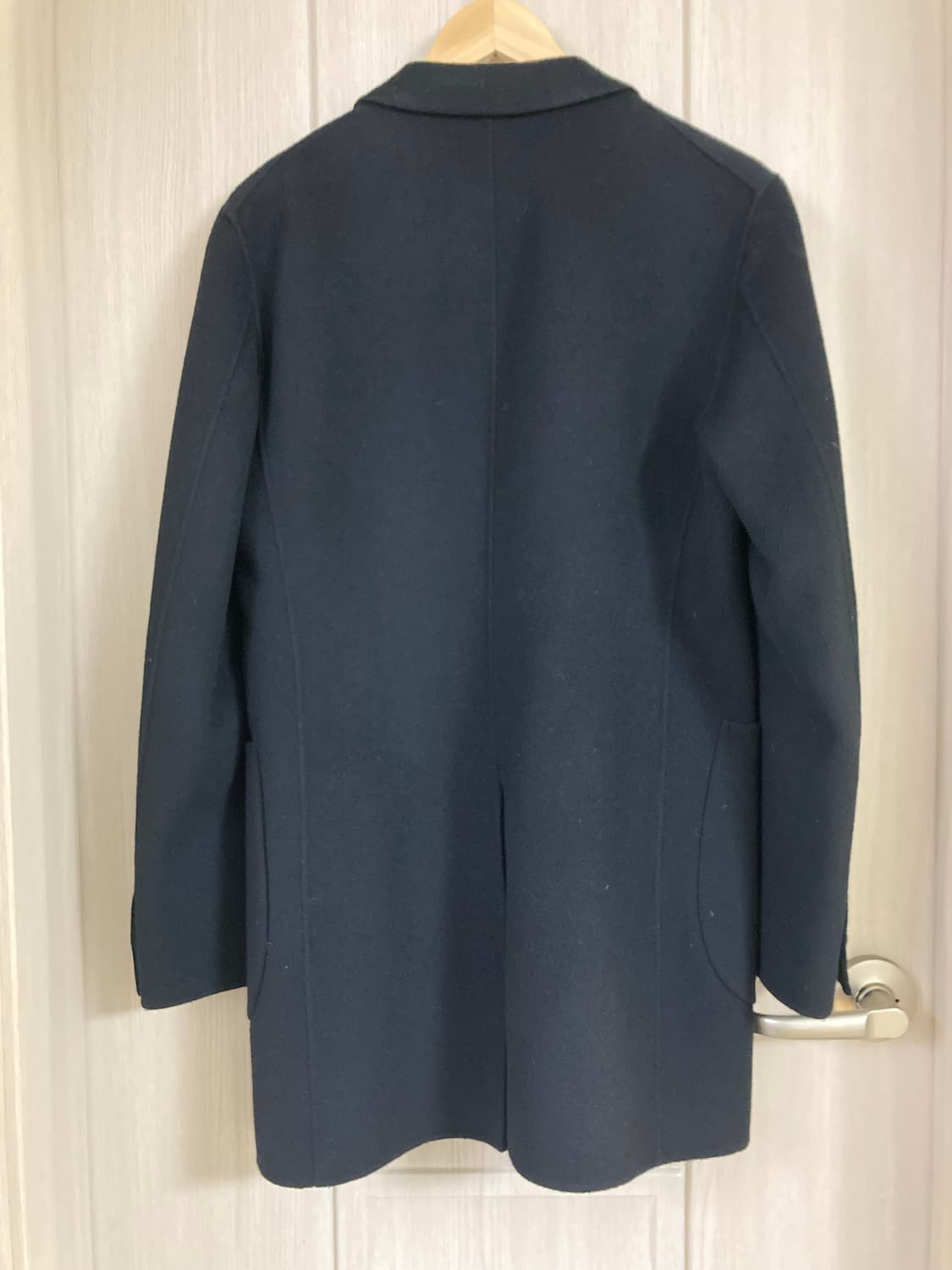 로리엣 울 코트 네이비 Roliat 상품이미지2