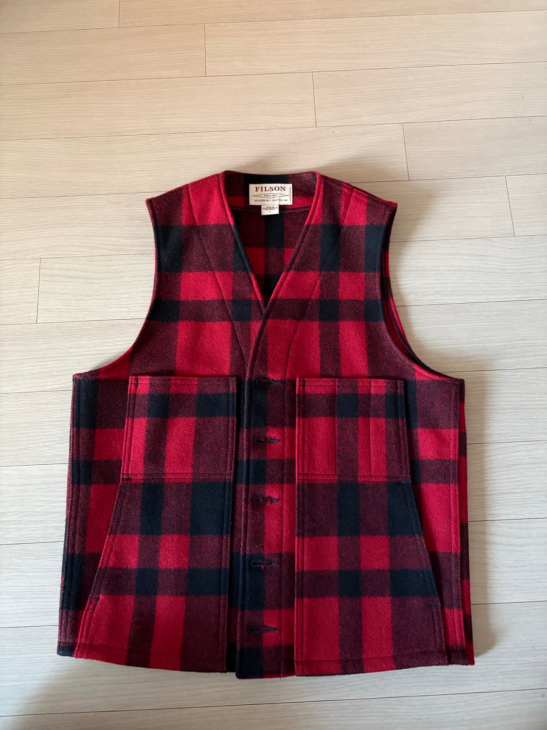 filson(필슨) 매키노 울 베스트 팝니다. 상품이미지1