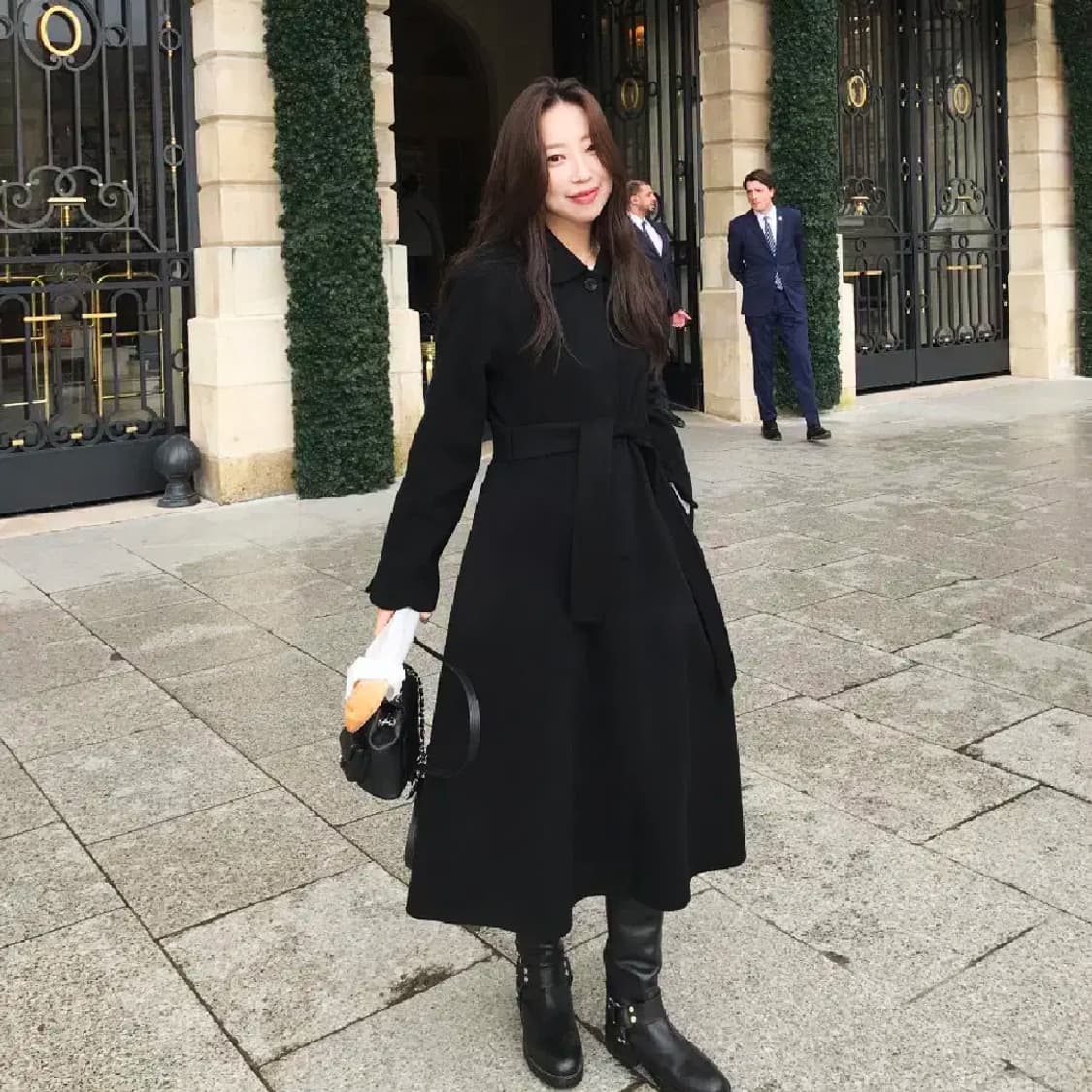 시예(siye) 시예샵 샵시예 블랙 시티 캐시미어 핸드메이드 코트 새상품 상품이미지1