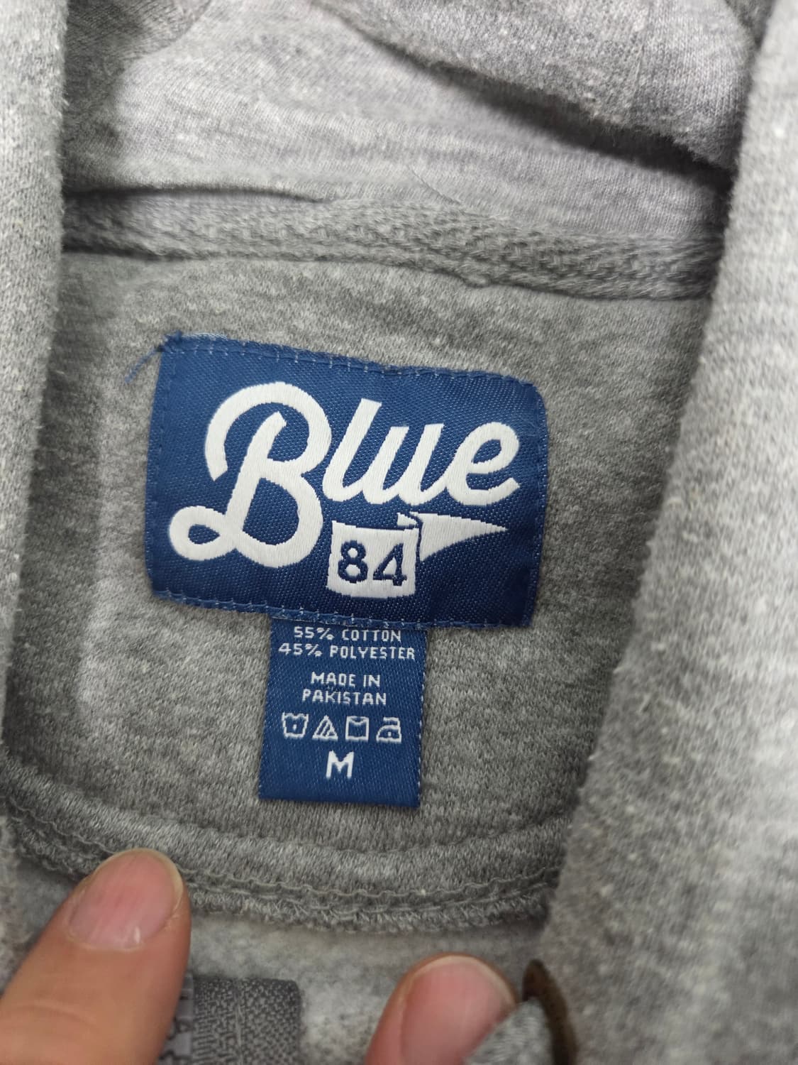 하버드 대학교 자수 로고 기모 후드 집업 상품이미지5