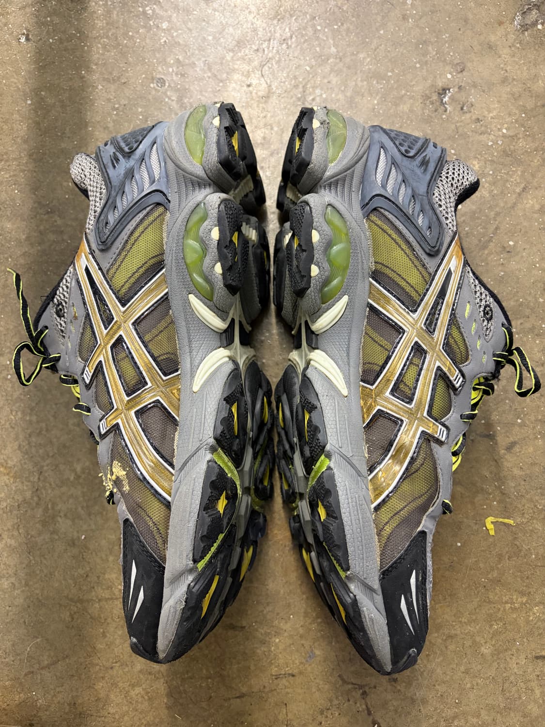 아식스 젤 트레일 센서 4 그레이 285 상품이미지4