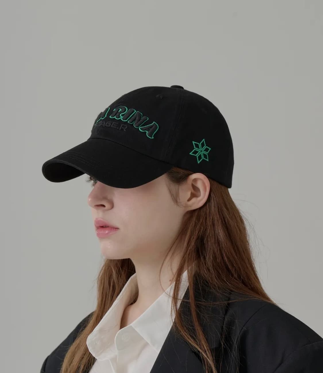 STAGE.R DIA RINA Washed Cotton Ball Cap 상품이미지5