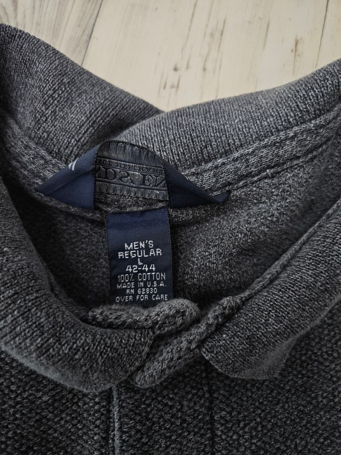 (L105)랜드엔즈 land ends 빈티지 카라티 그레이 핏더사이즈님 상품이미지7