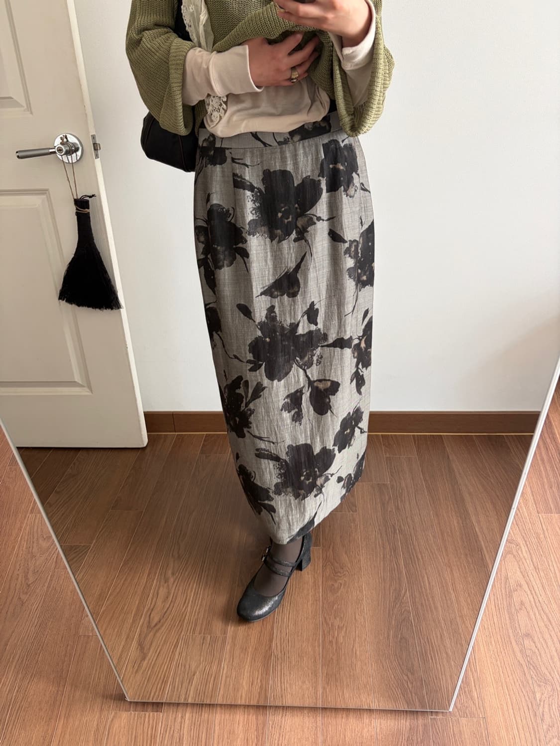 flower patterned skirt 상품이미지5