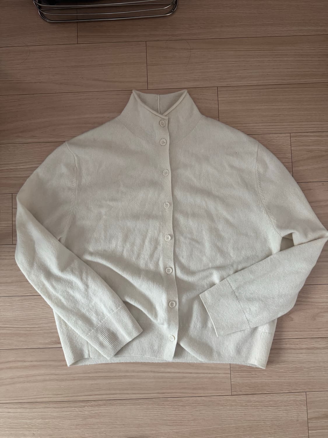 마시모두띠 울100% 아이보리 가디건 M 상품이미지1