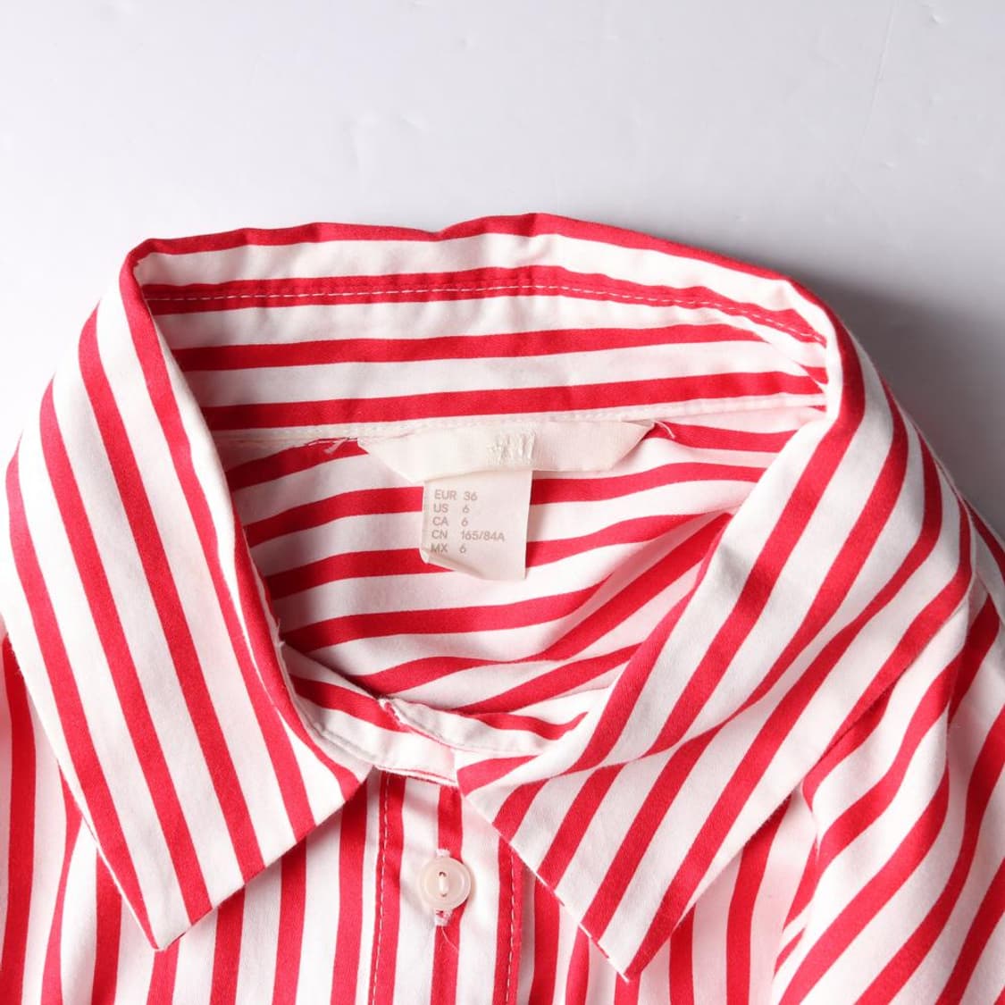 H&M 에이치앤엠 스트라이프 셔츠 (S) 상품이미지5